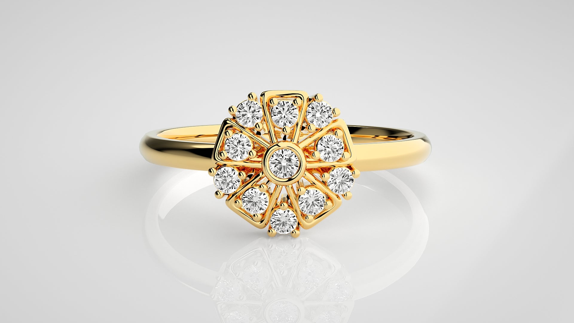 Yellow Gold Ring
