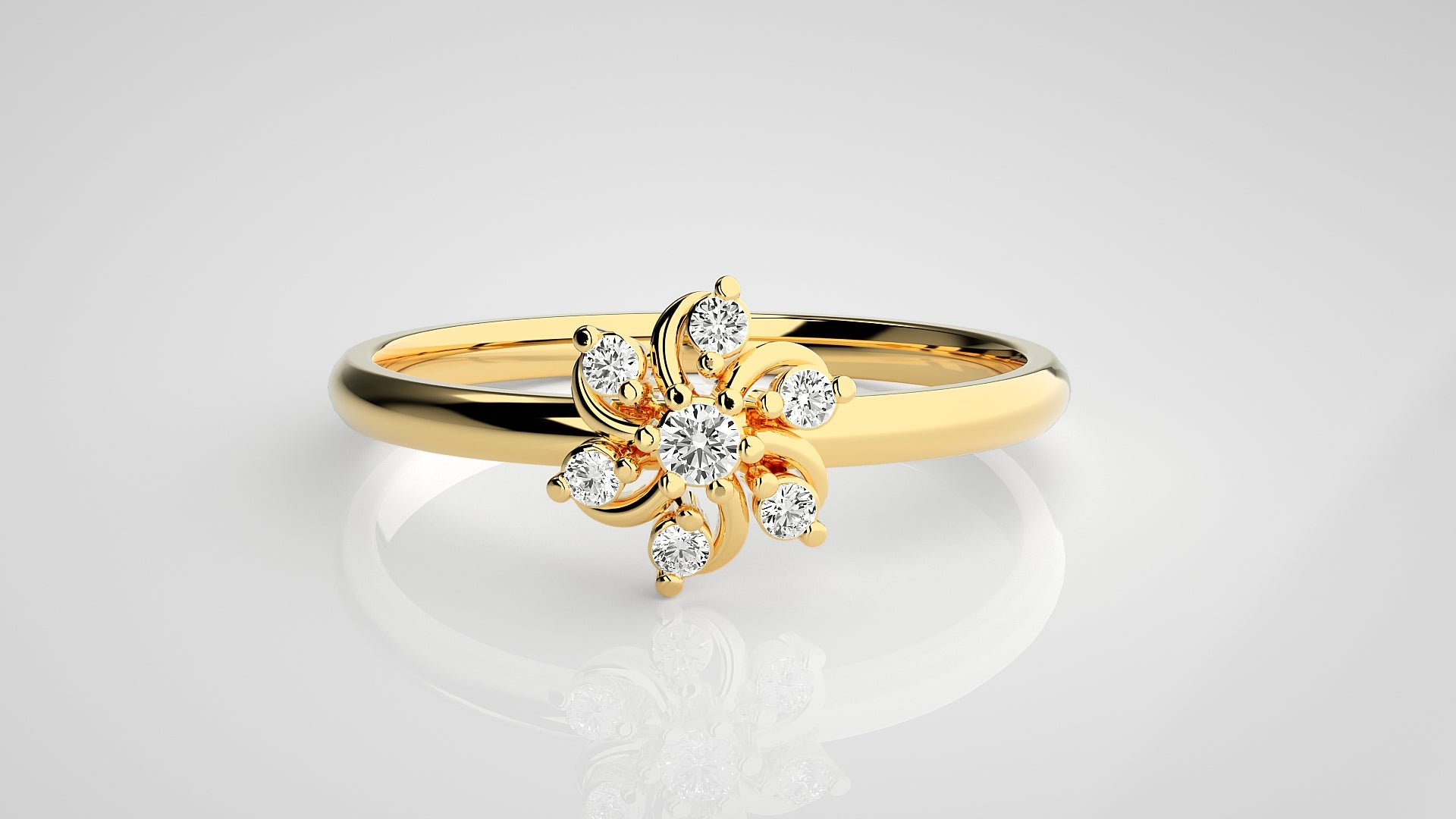 Yellow Gold Ring