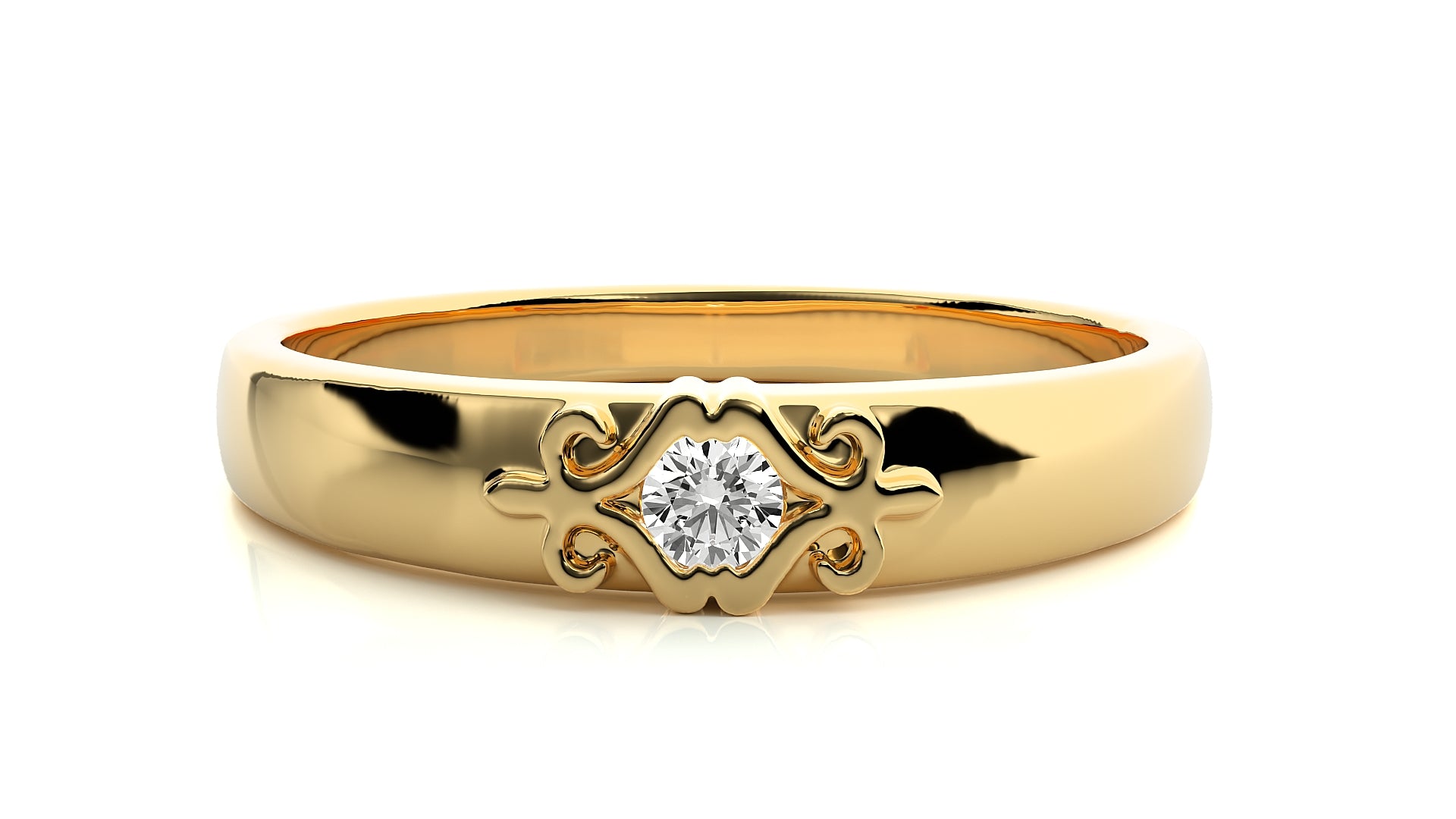 Yellow Gold Ring