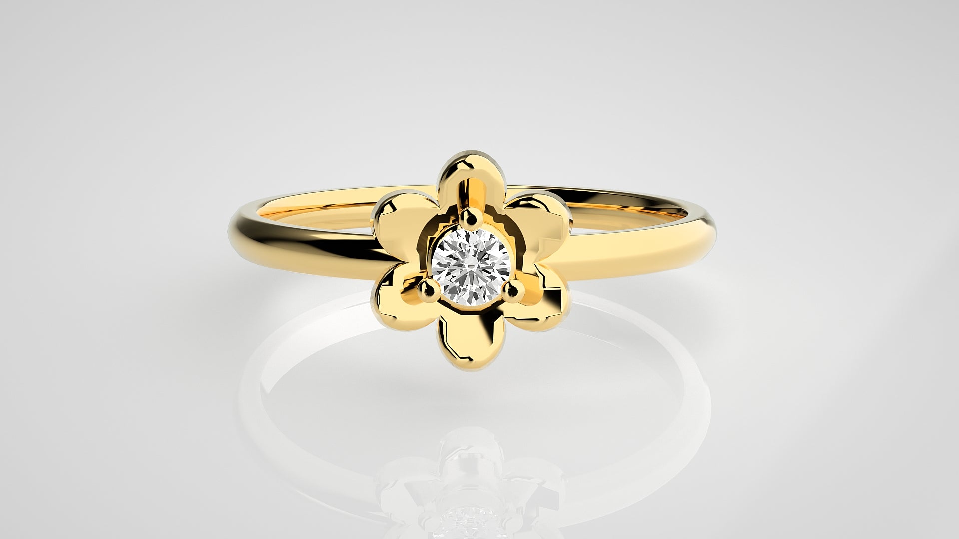 Yellow Gold Ring