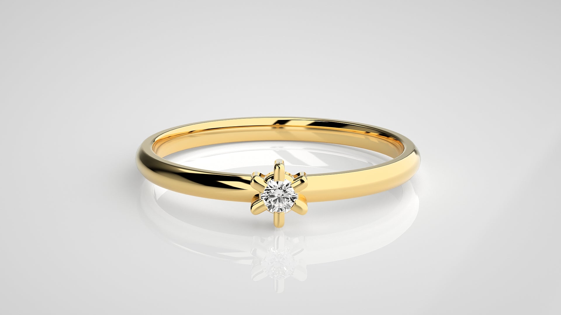 Yellow Gold Ring