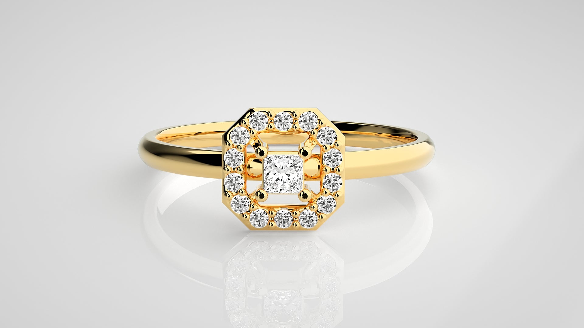 Yellow Gold Ring