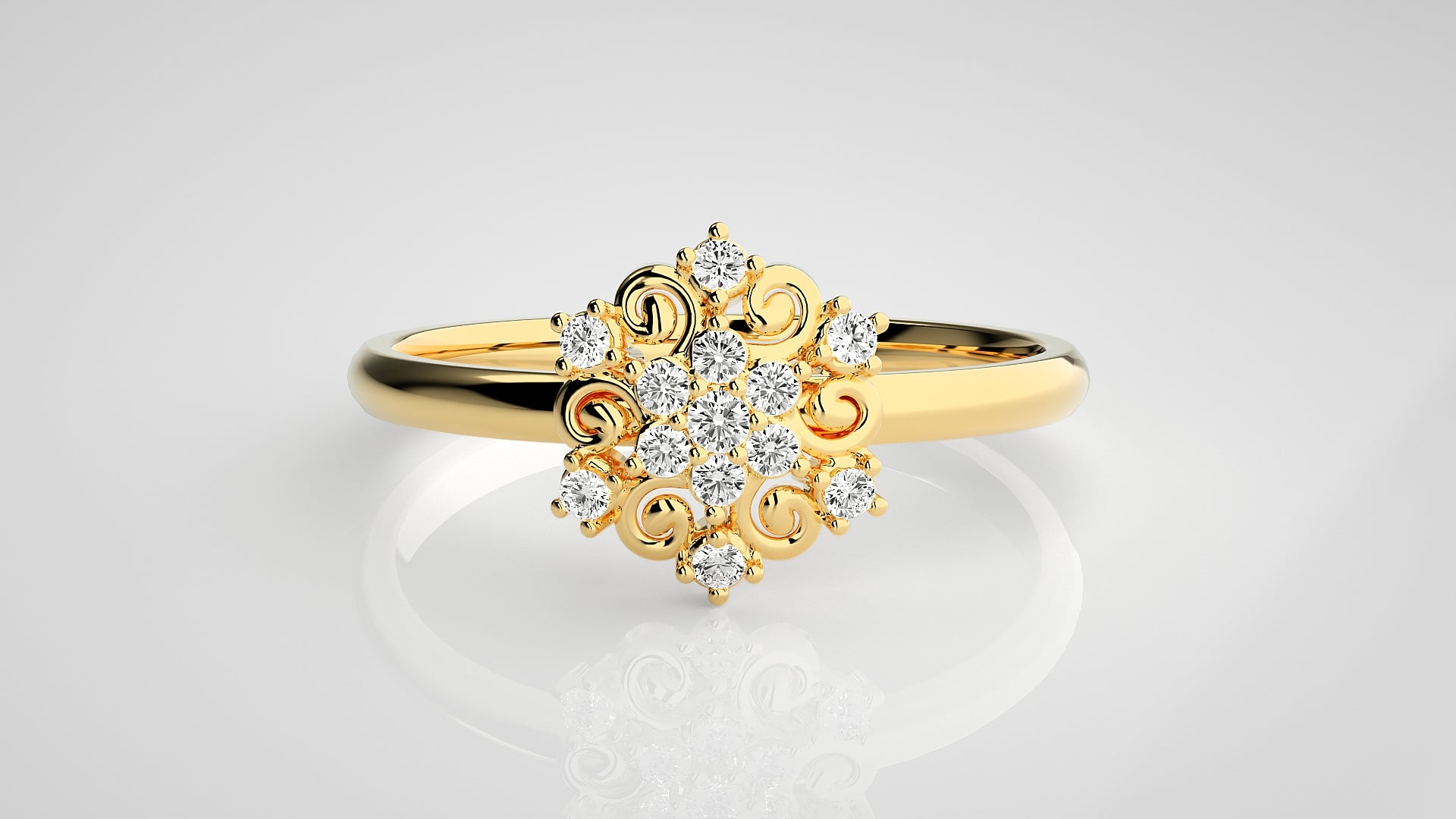 Yellow Gold Ring