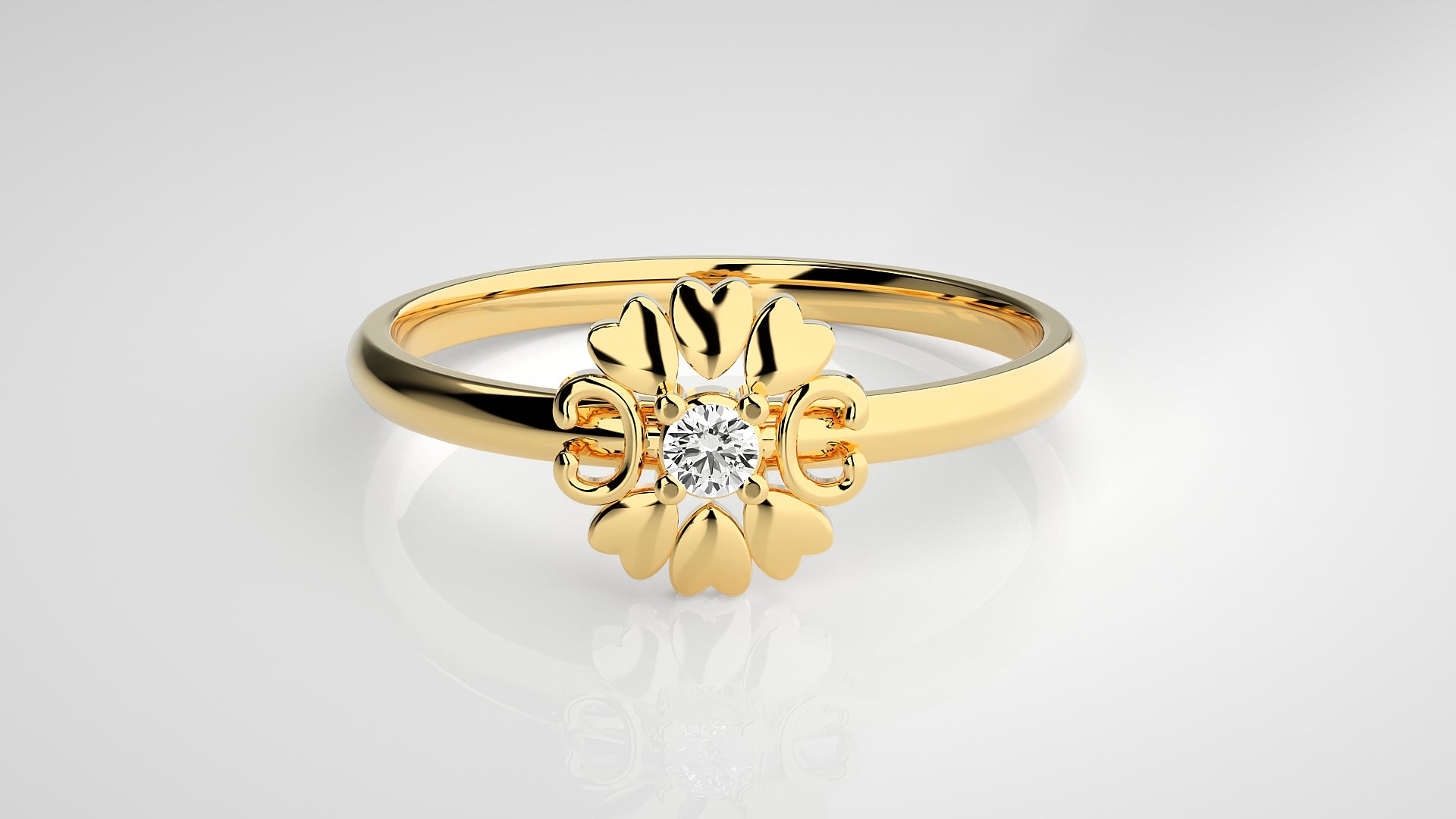Yellow Gold Ring
