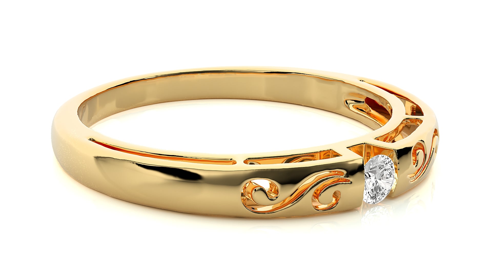 Yellow Gold Ring