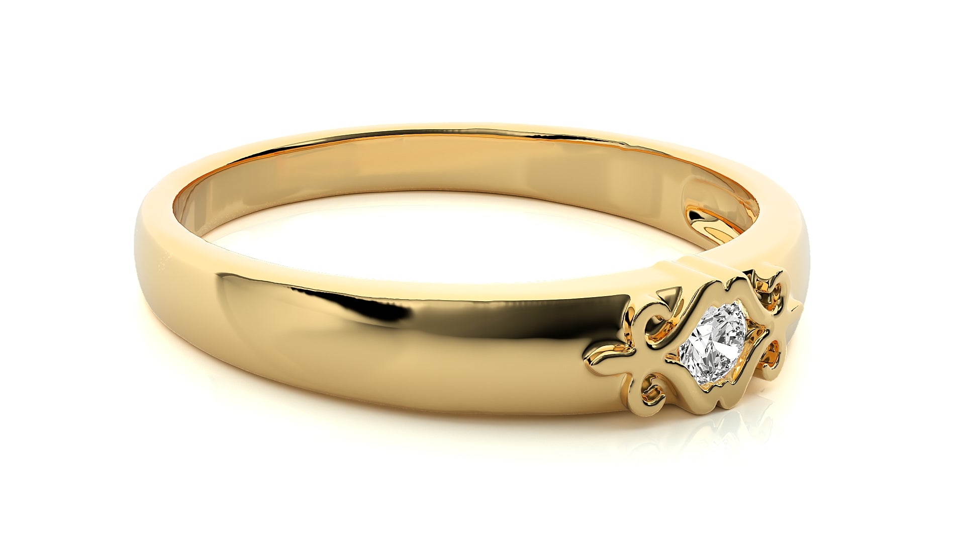 Yellow Gold Ring