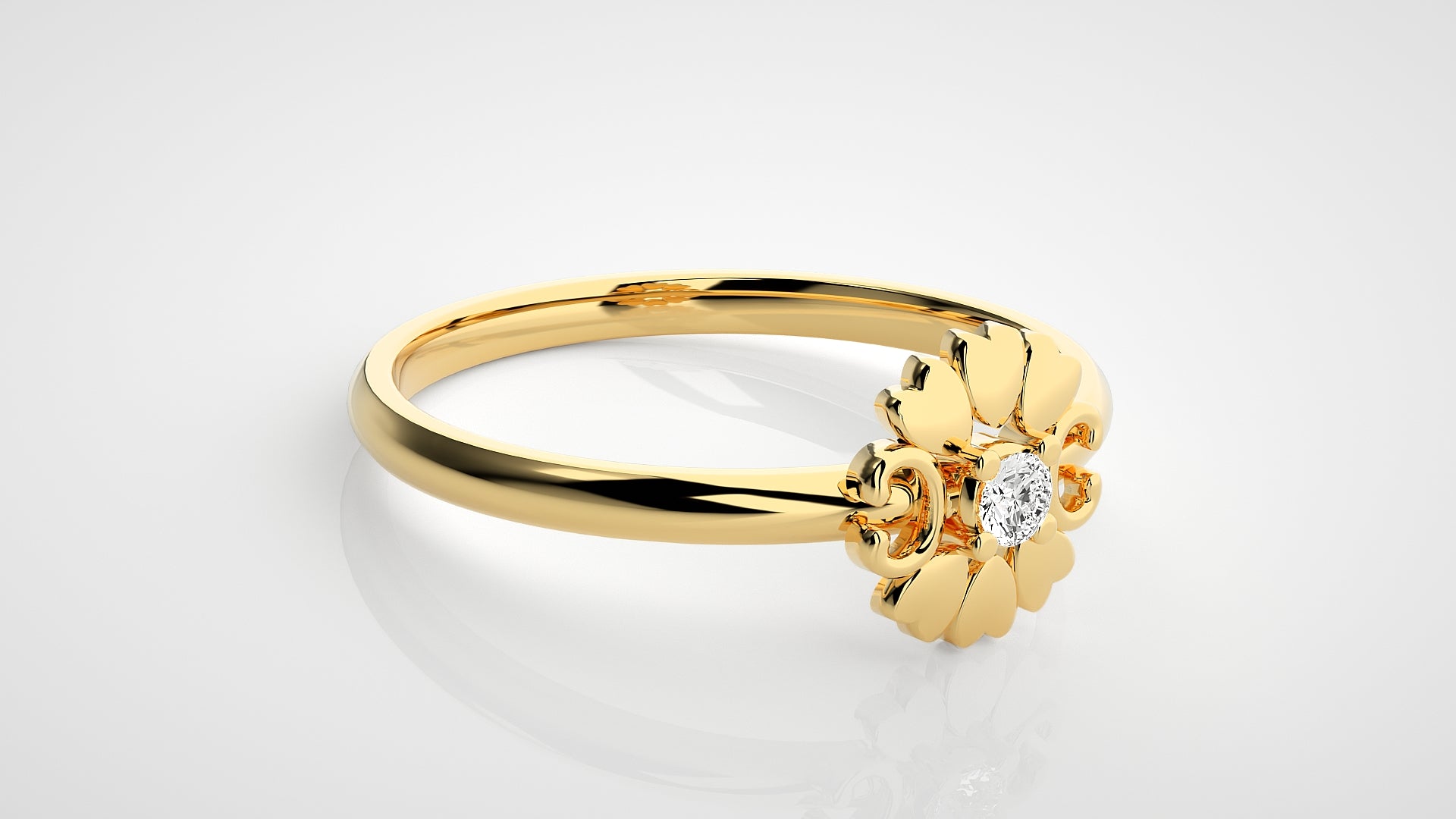 Yellow Gold Ring
