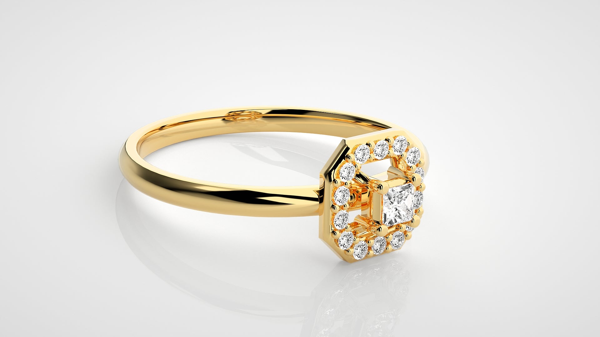 Yellow Gold Ring