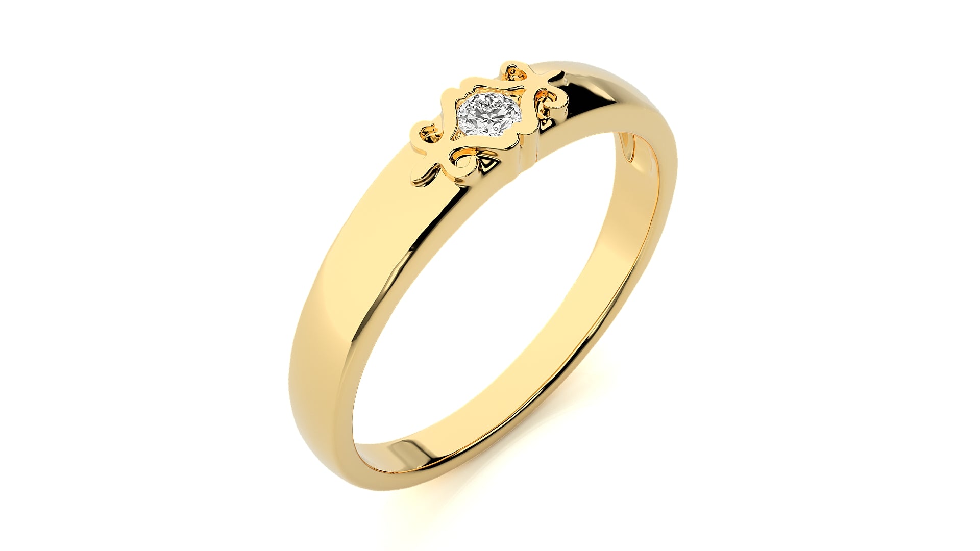 Yellow Gold Ring