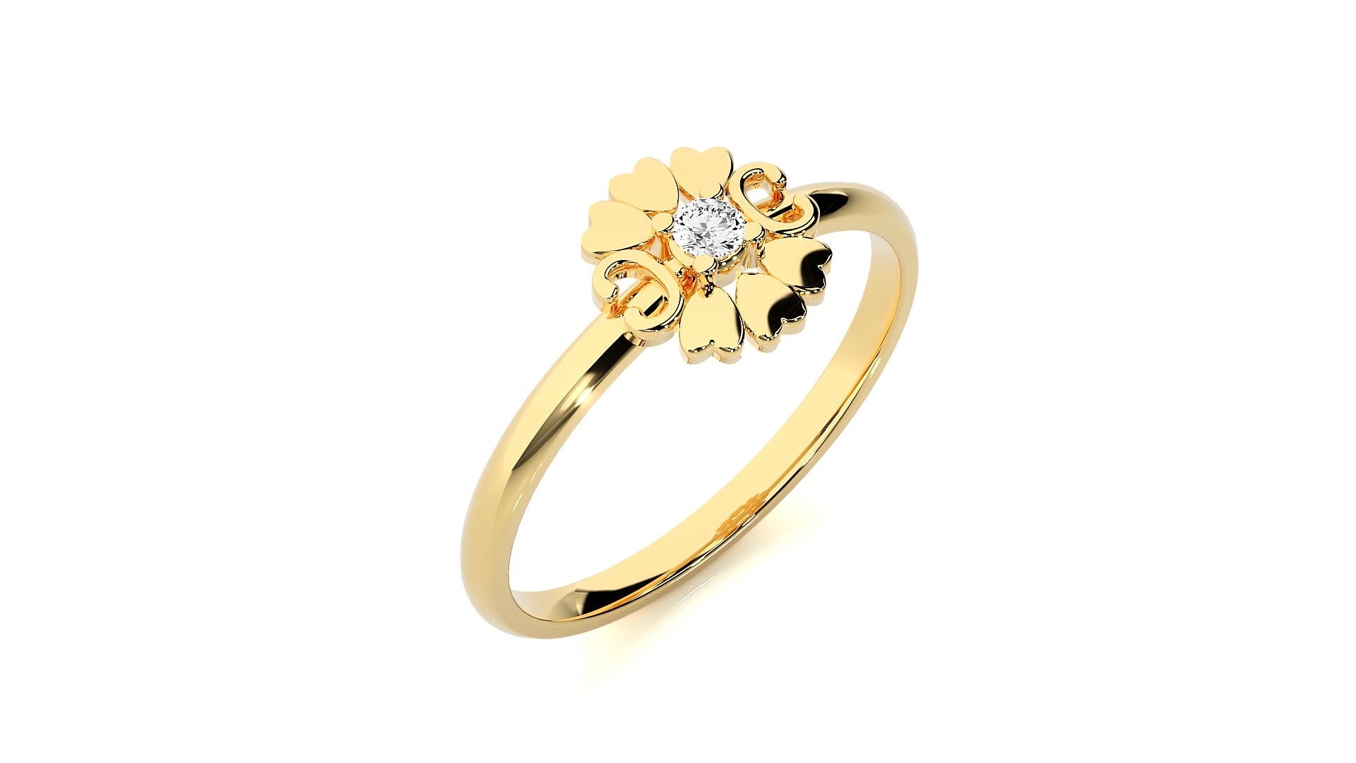 Yellow Gold Ring
