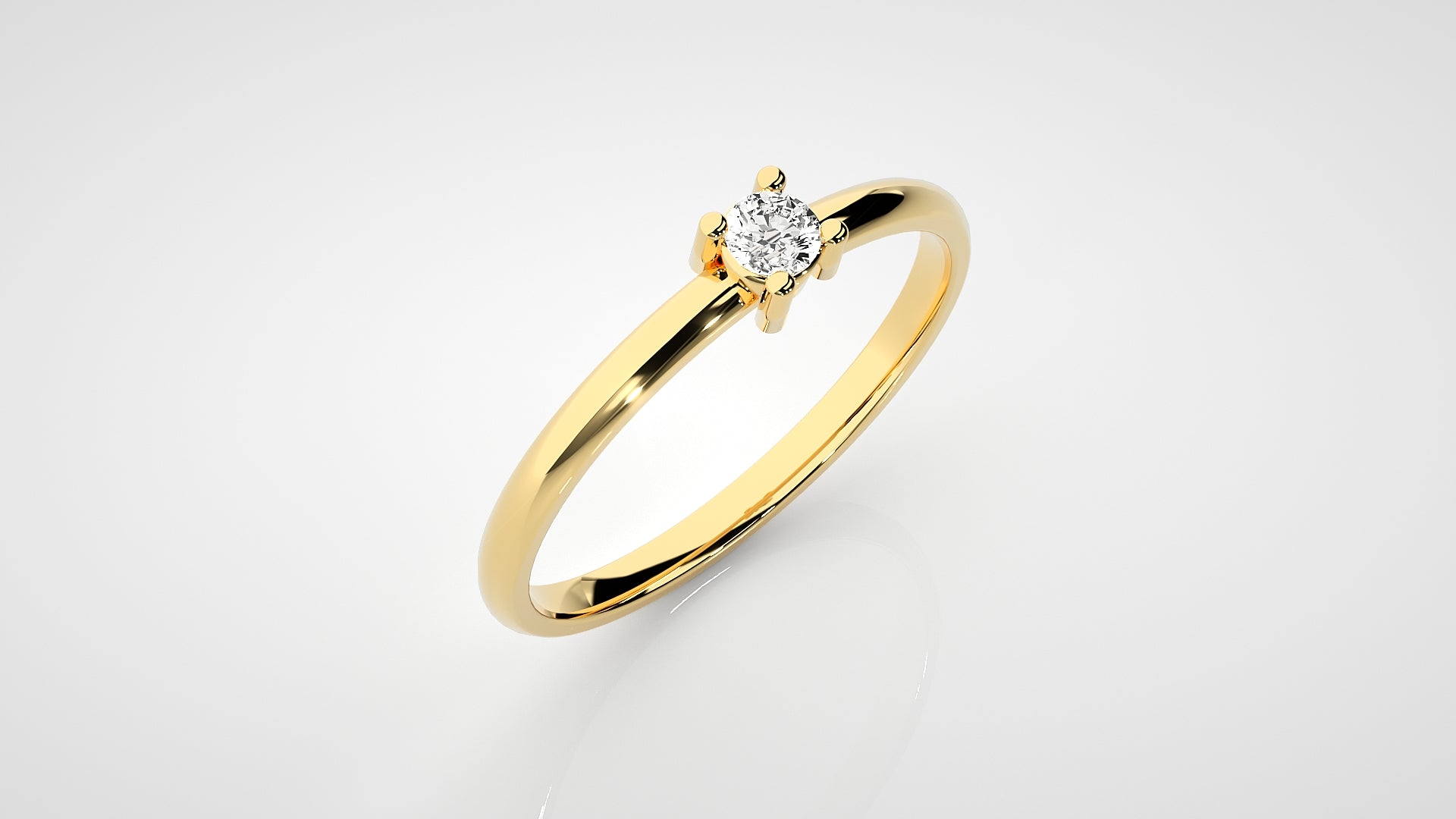 Yellow Gold Ring