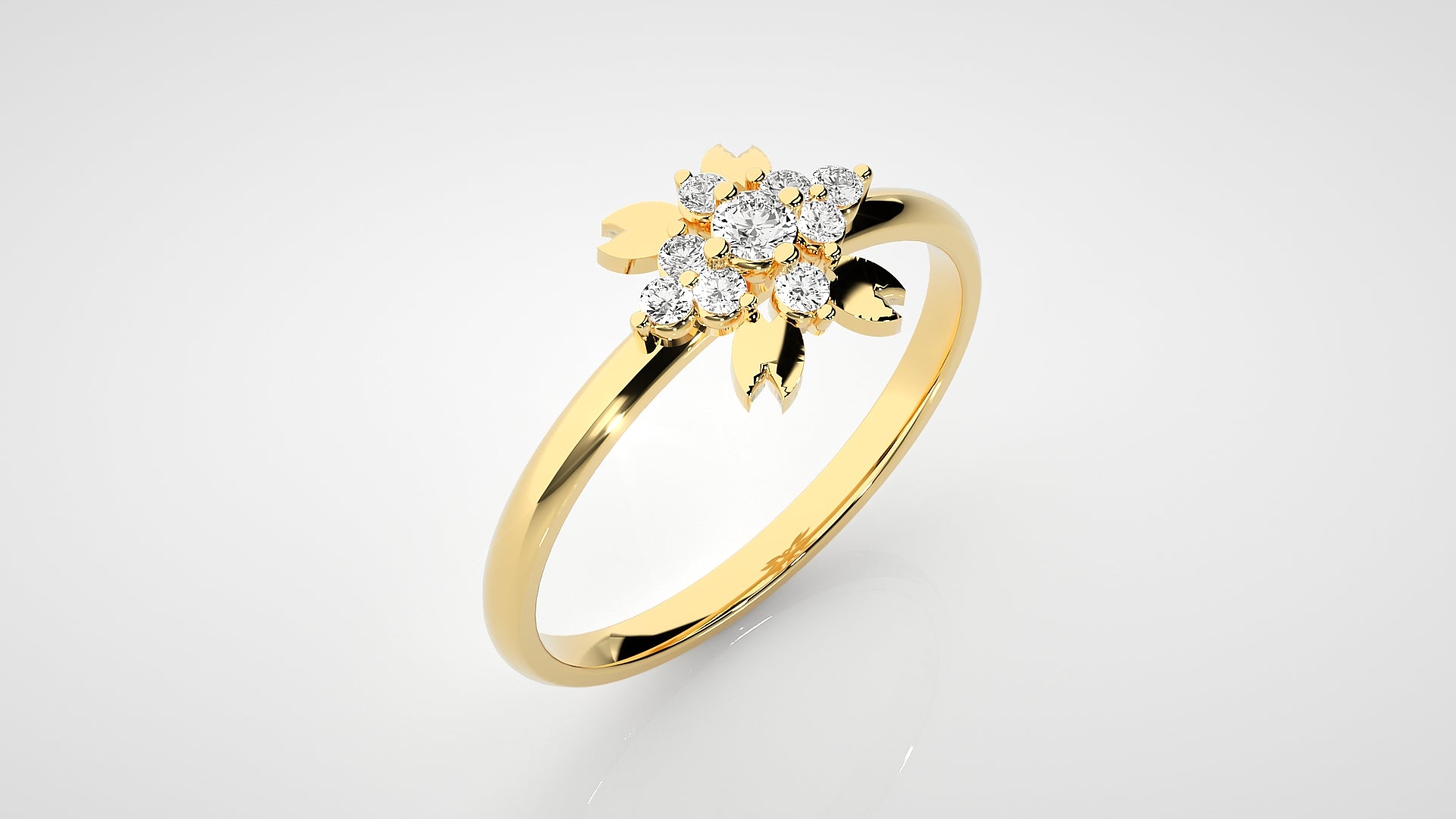 Yellow Gold Ring