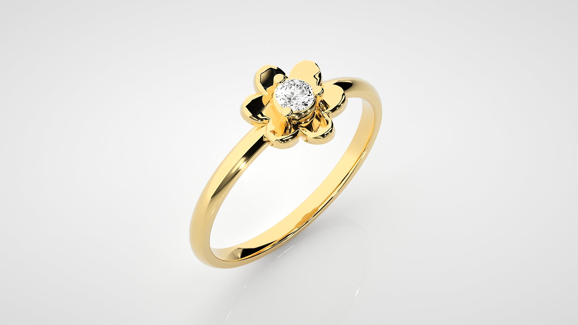 Yellow Gold Ring