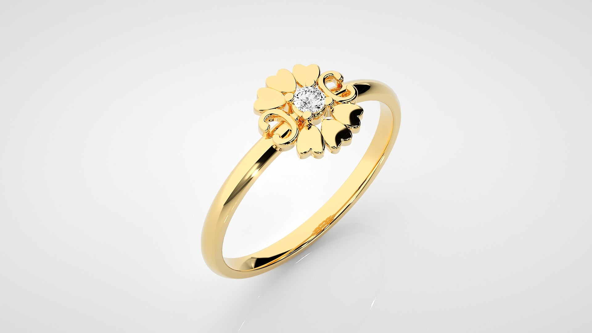 Yellow Gold Ring