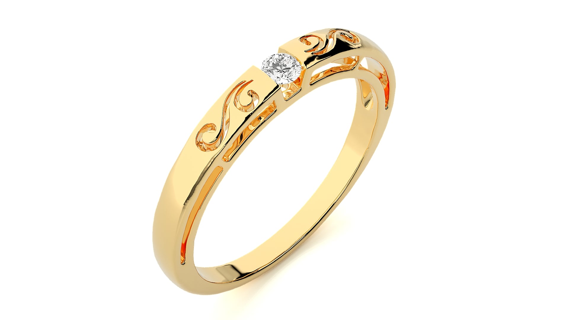 Yellow Gold Ring