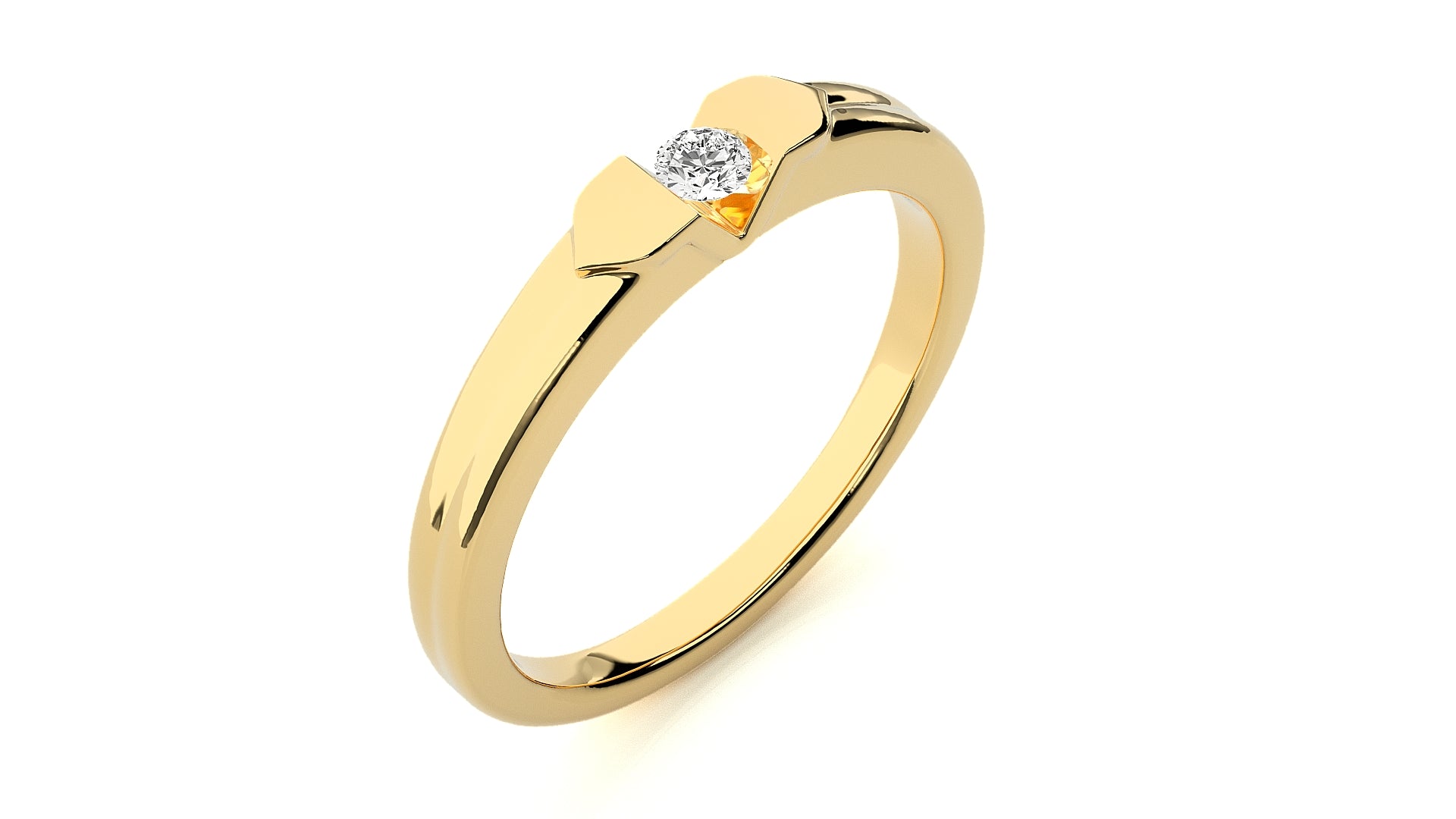 Yellow Gold Ring