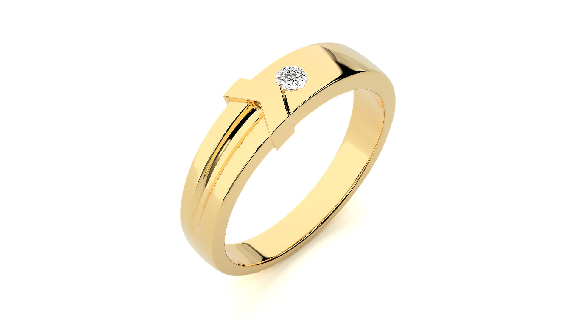 Yellow Gold Ring
