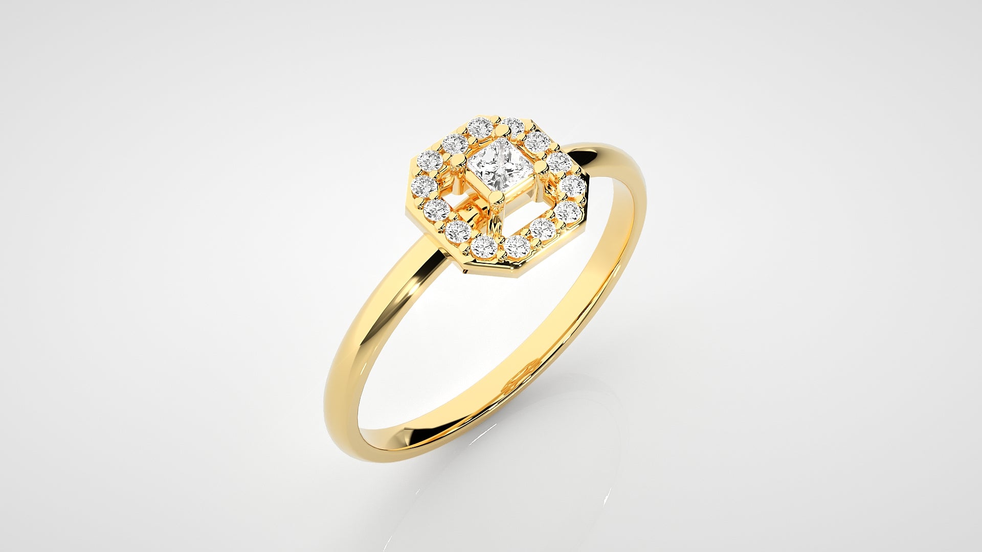 Yellow Gold Ring