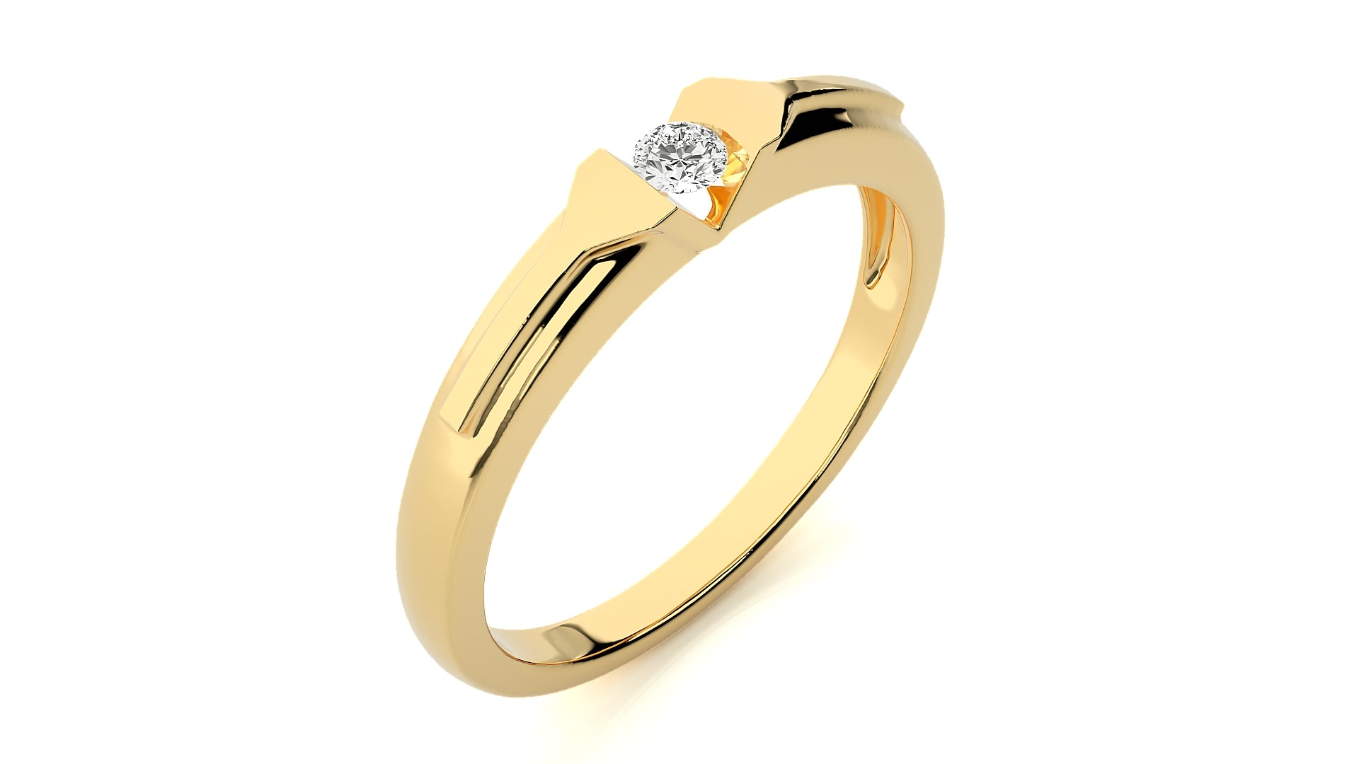 Yellow Gold Ring