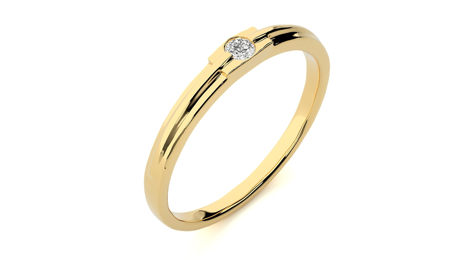 Yellow Gold Ring