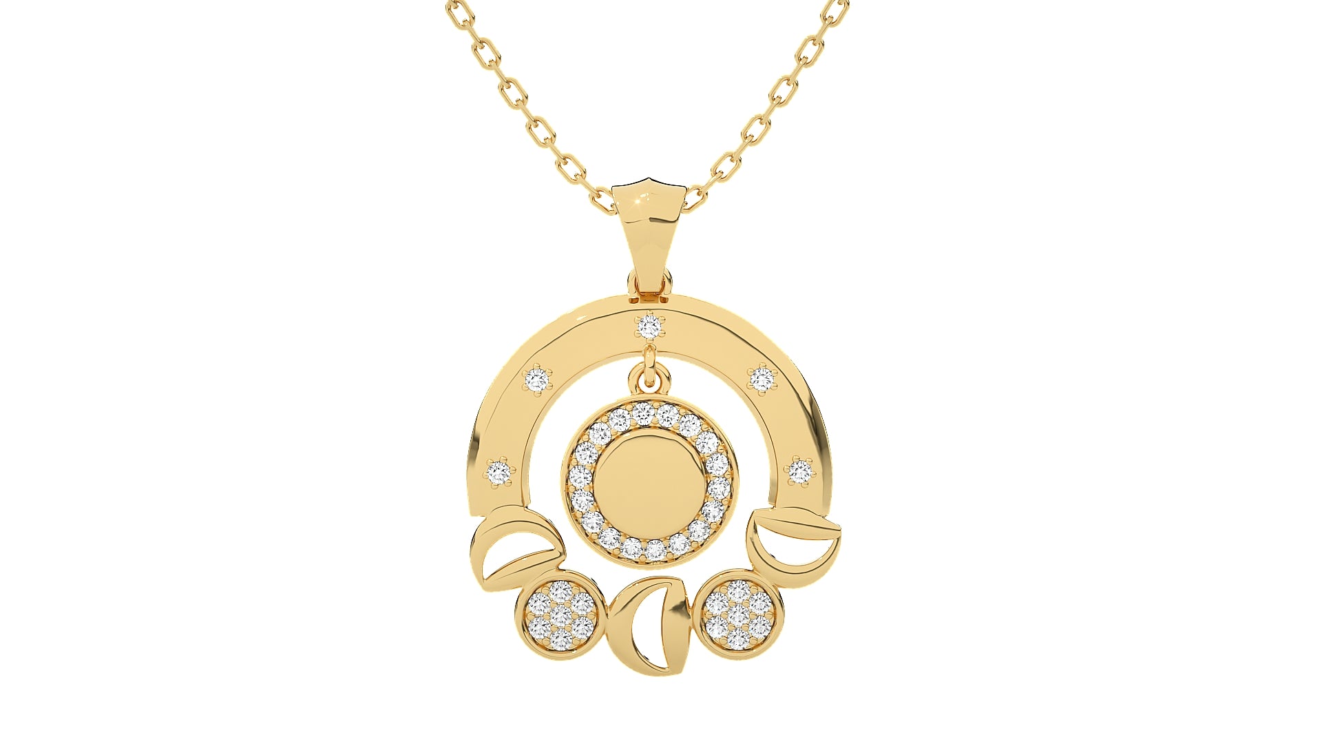 Yellow Gold Pendant