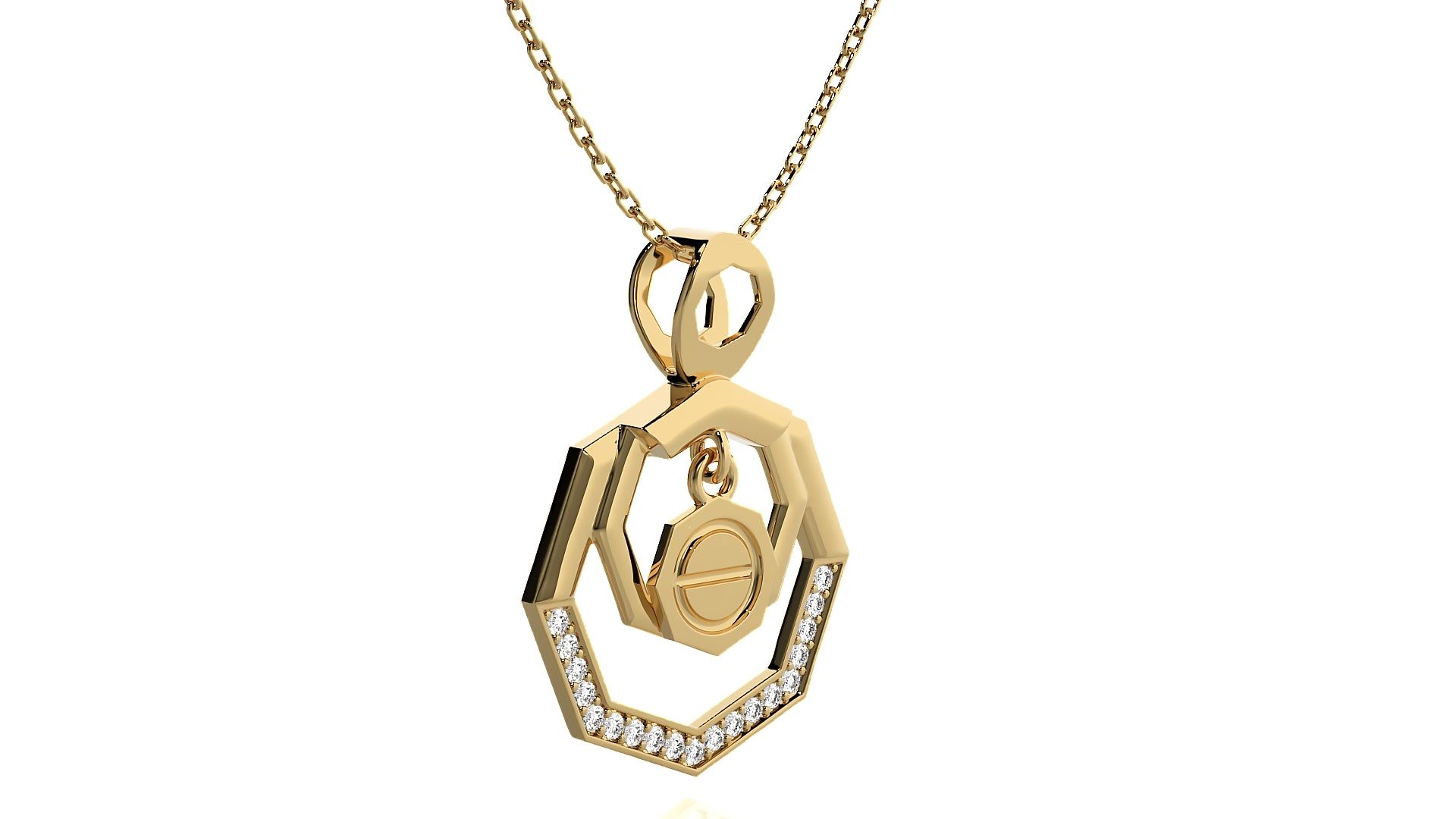 Yellow Gold Pendant