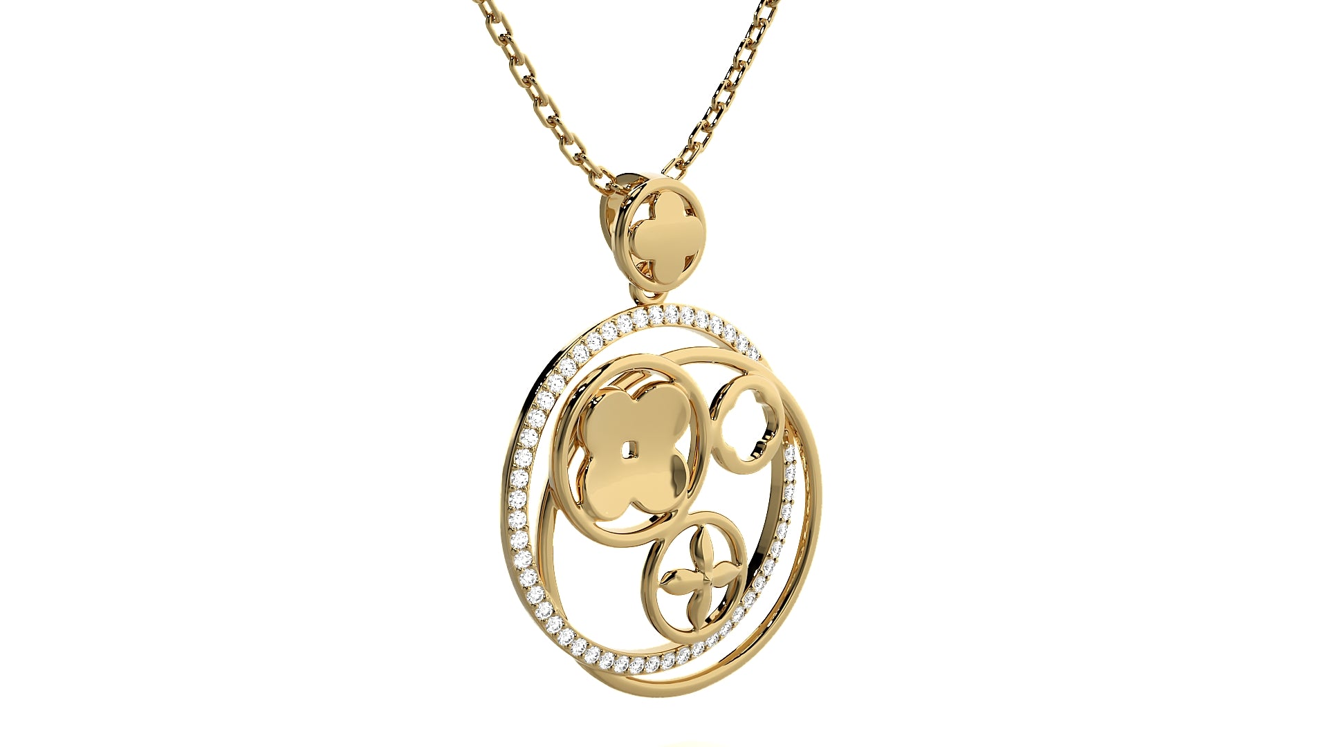 Yellow Gold Pendant