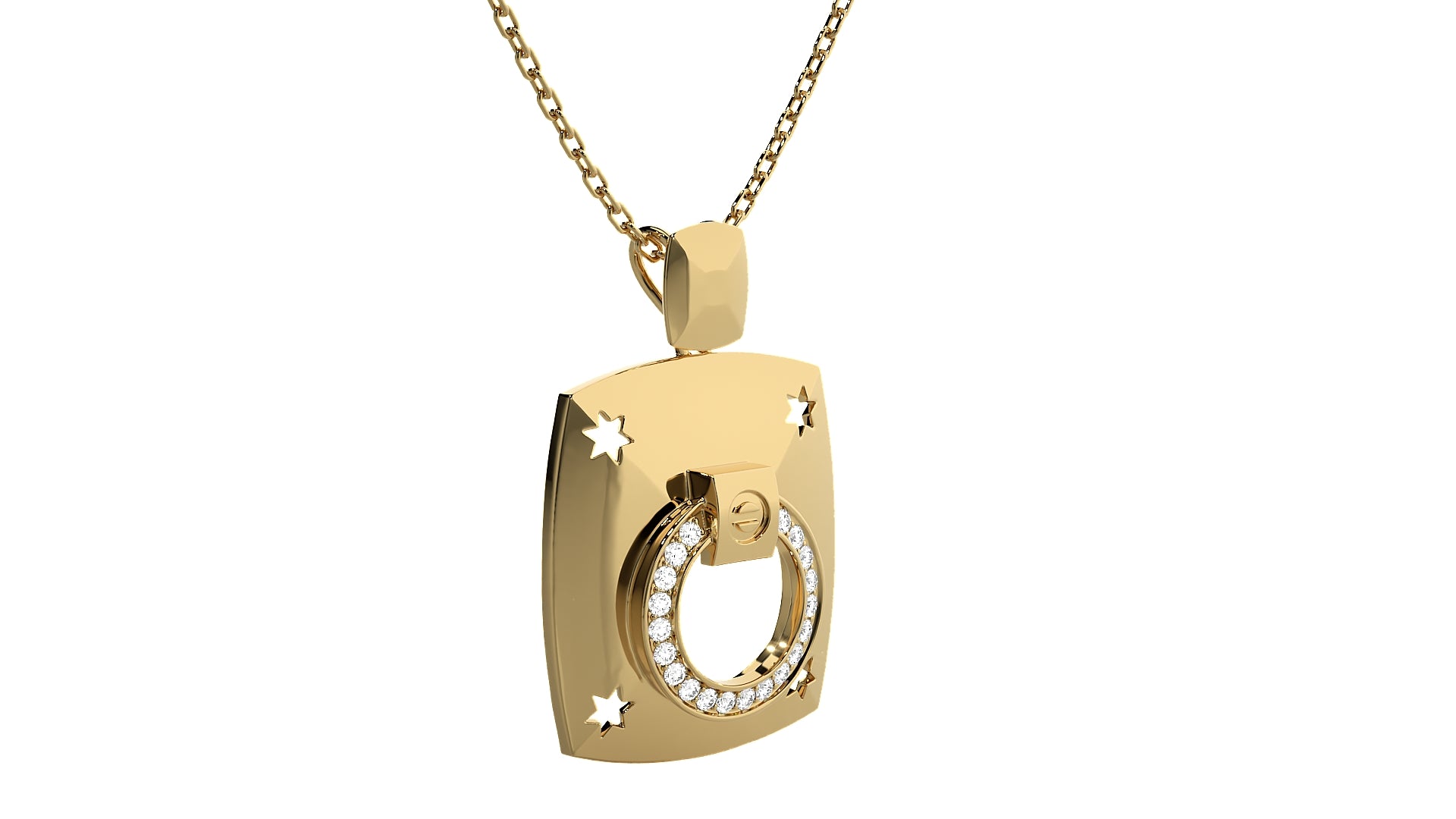 Yellow Gold Pendant