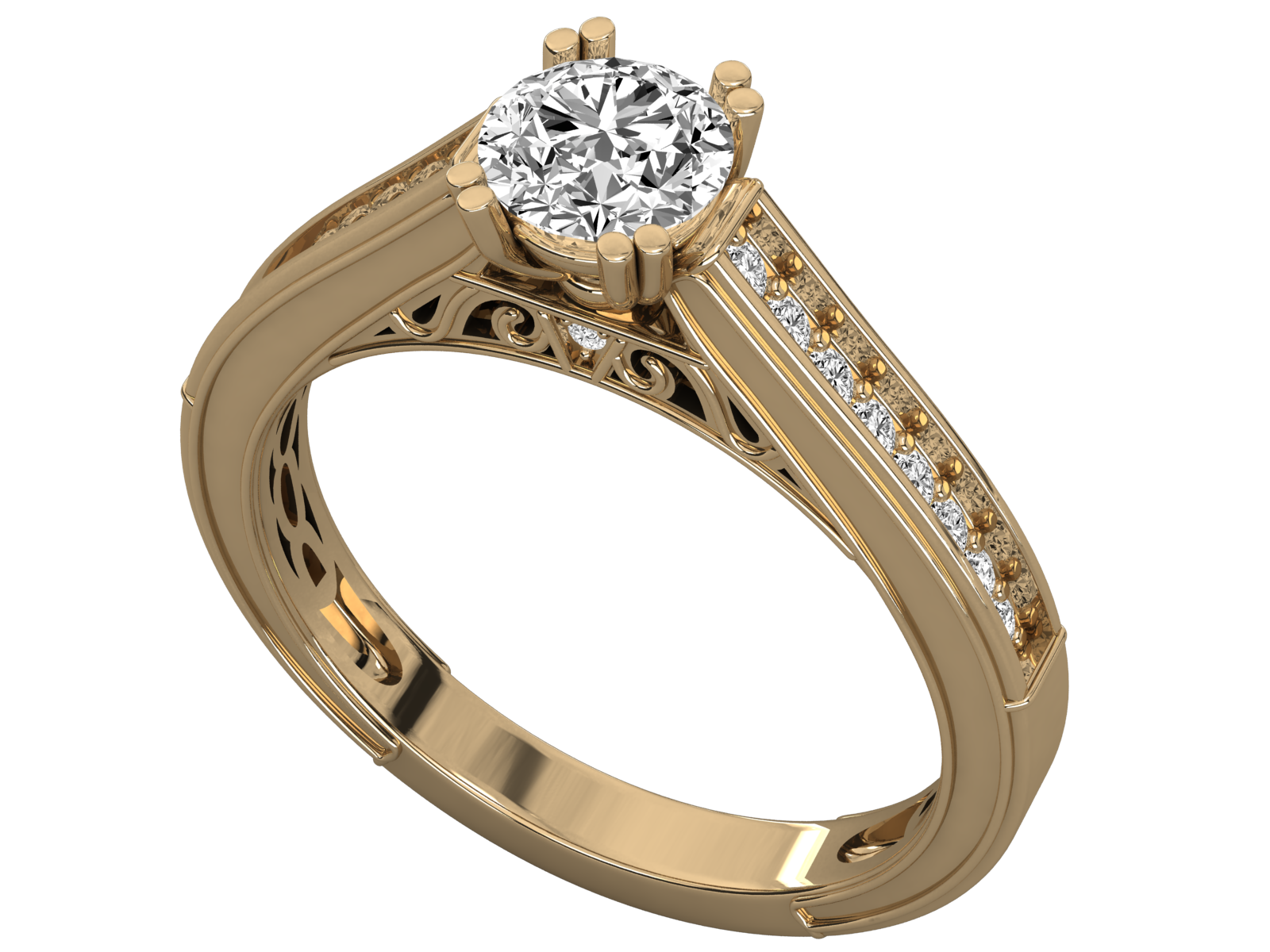 Yellow Gold Ring