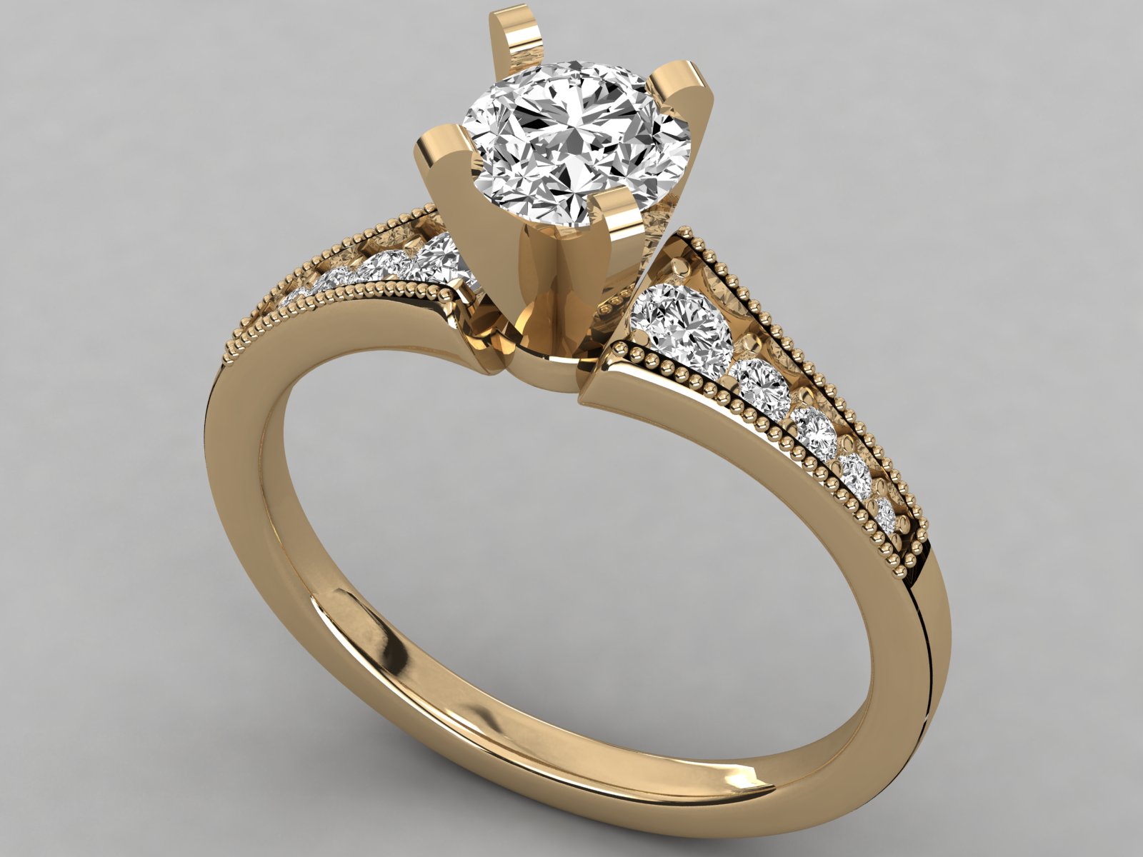 Yellow Gold Ring