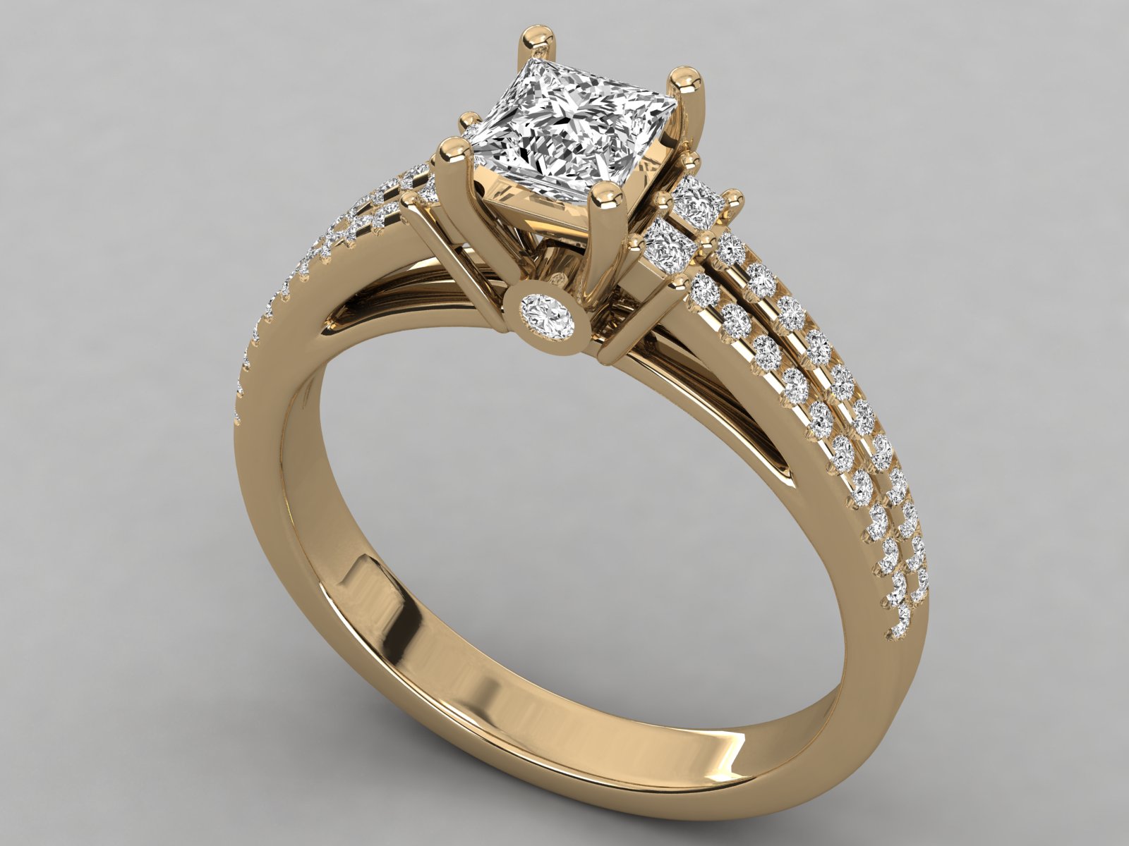 Yellow Gold Ring
