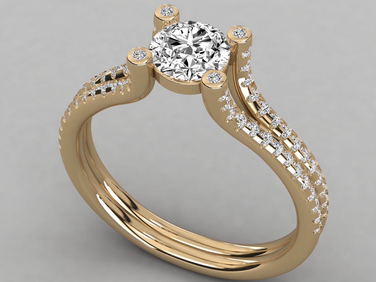 Yellow Gold Ring