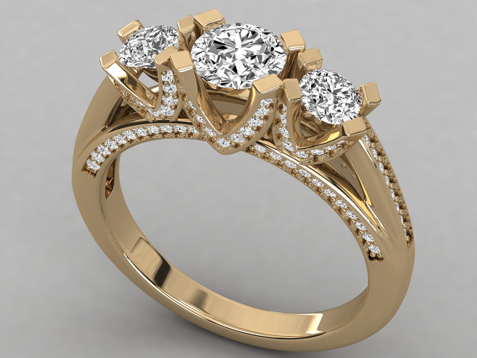 Yellow Gold Ring