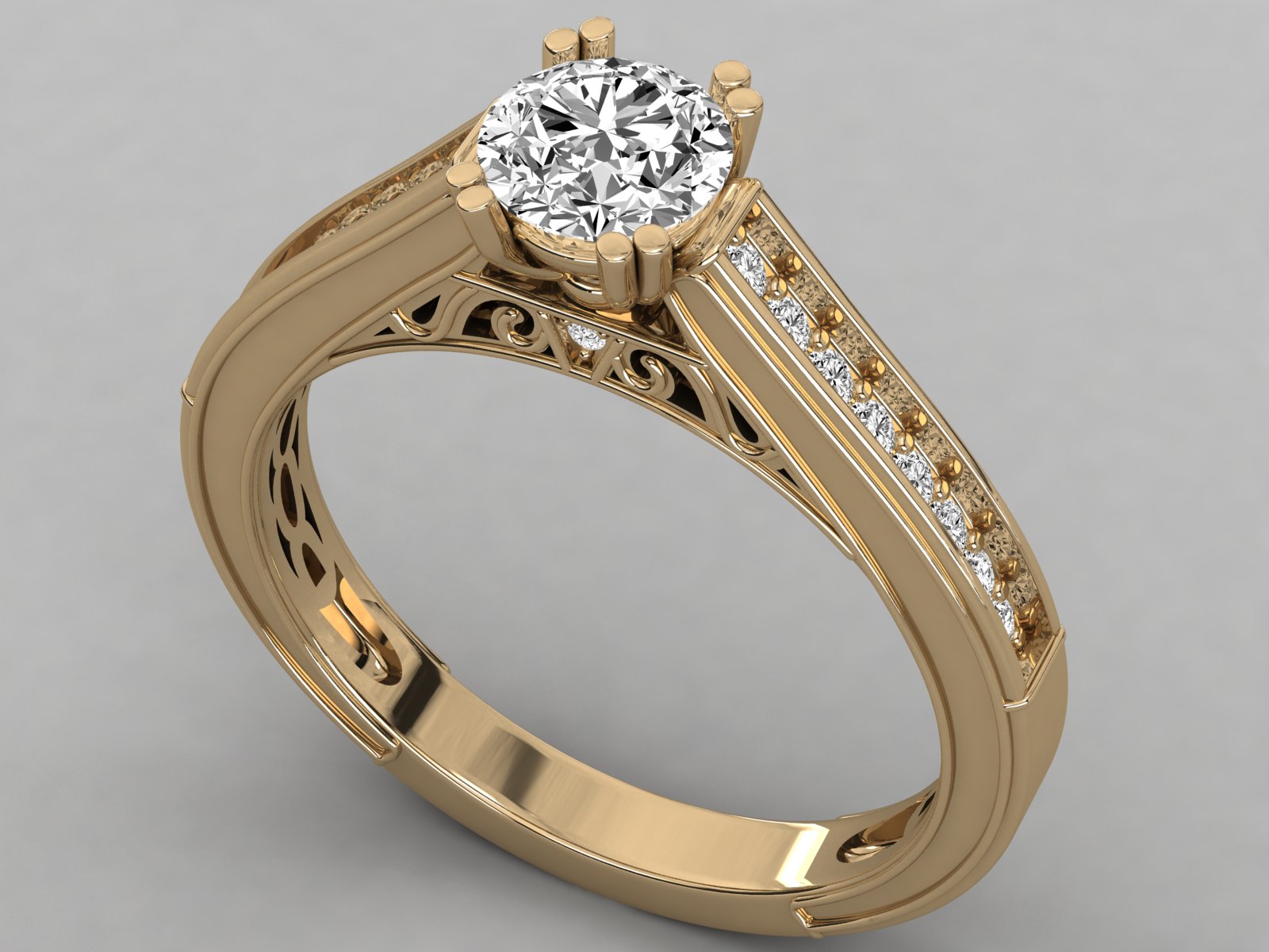 Yellow Gold Ring