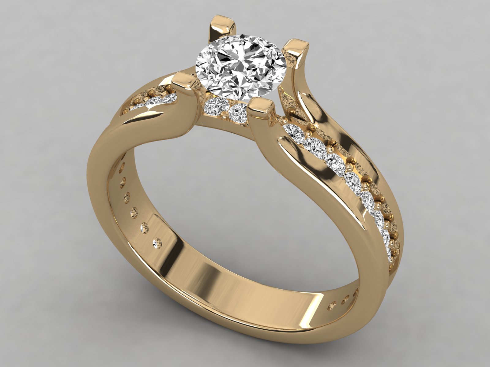 Yellow Gold Ring