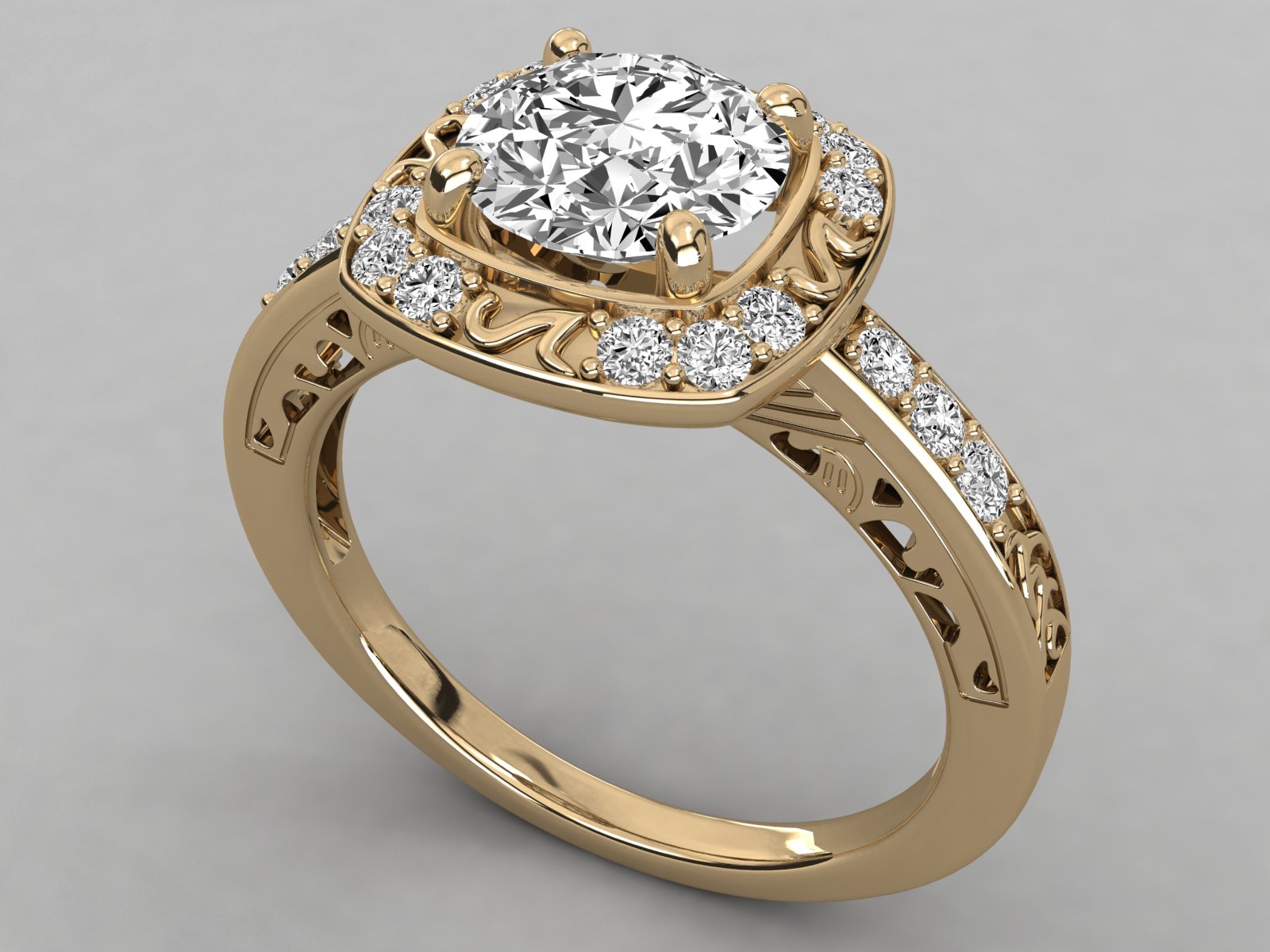 Yellow Gold Ring