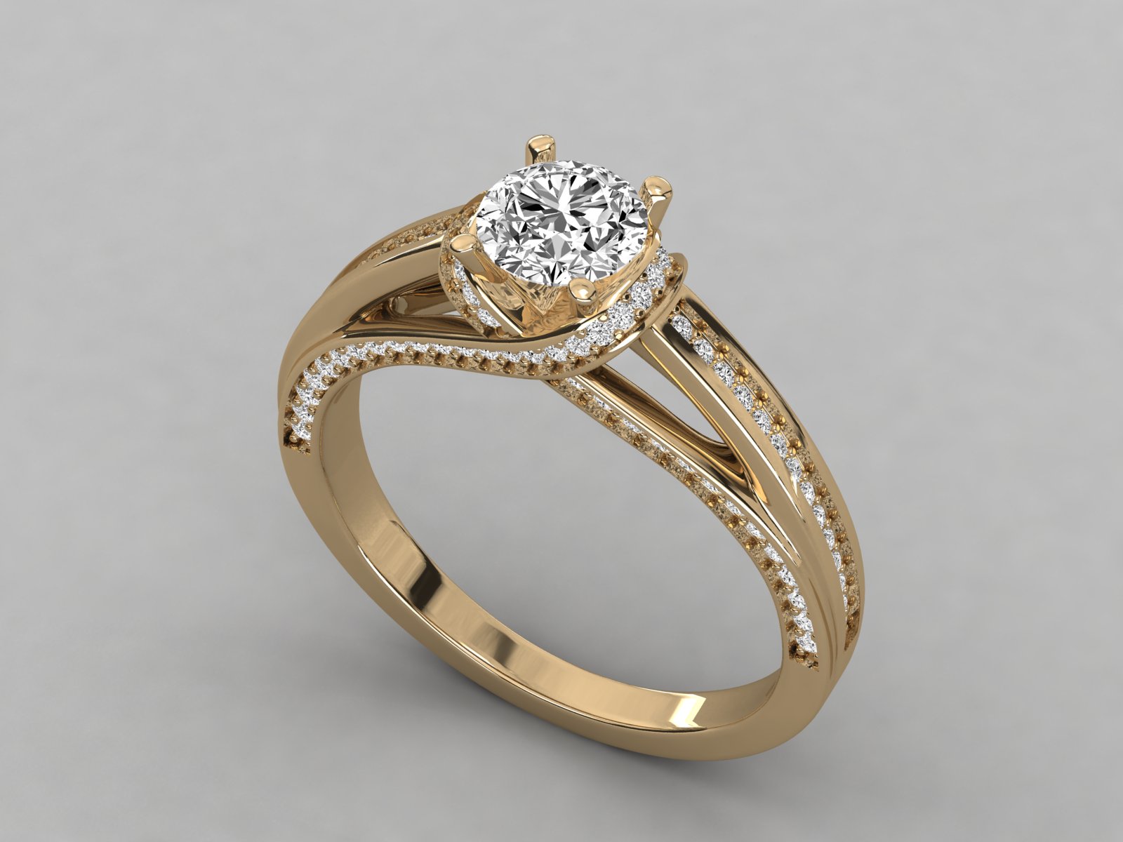 Yellow Gold Ring