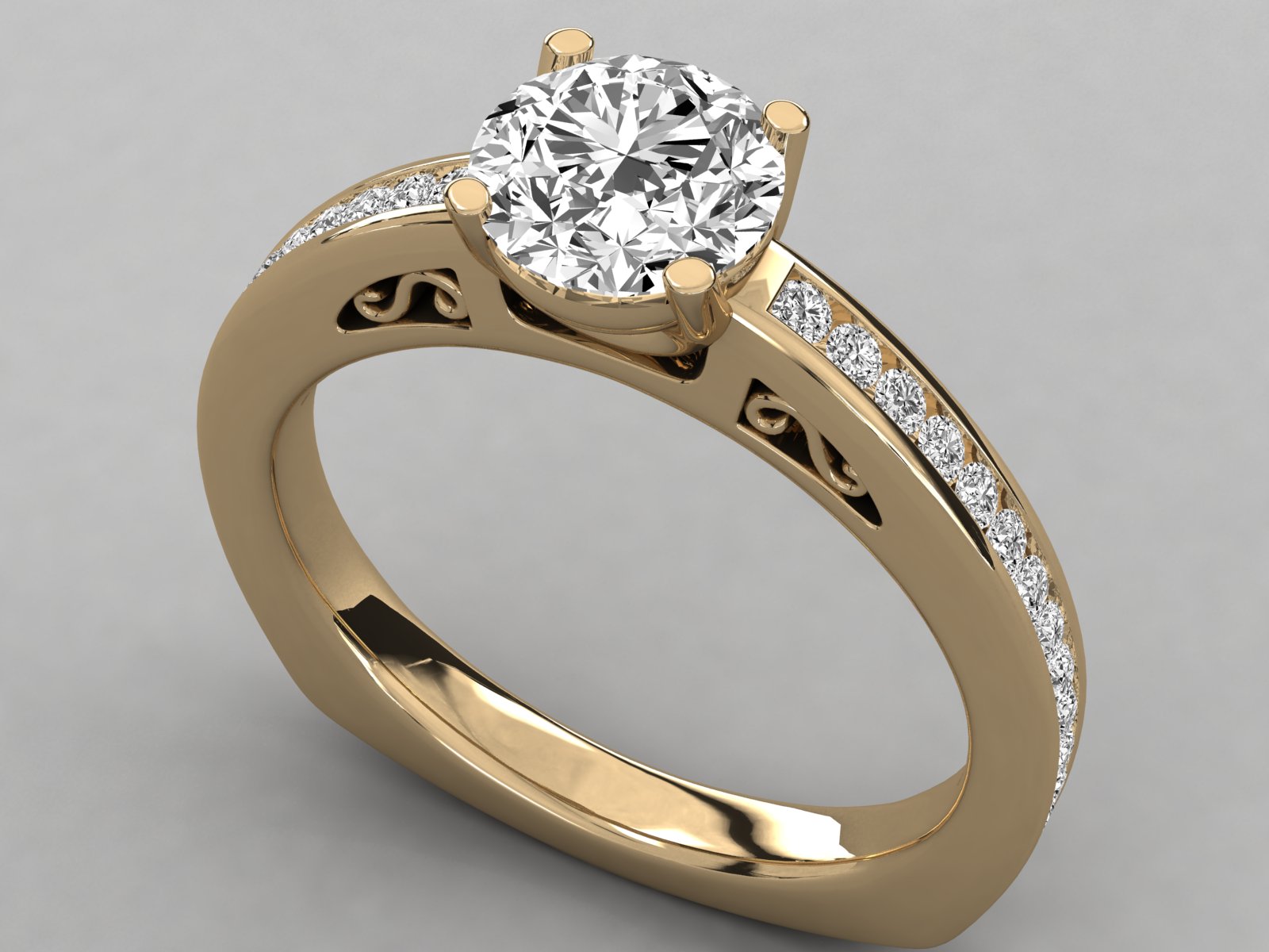 Yellow Gold Ring