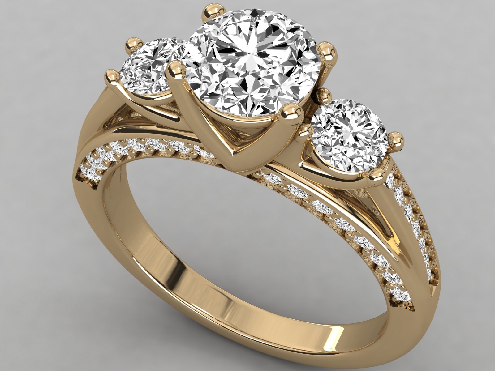 Yellow Gold Ring