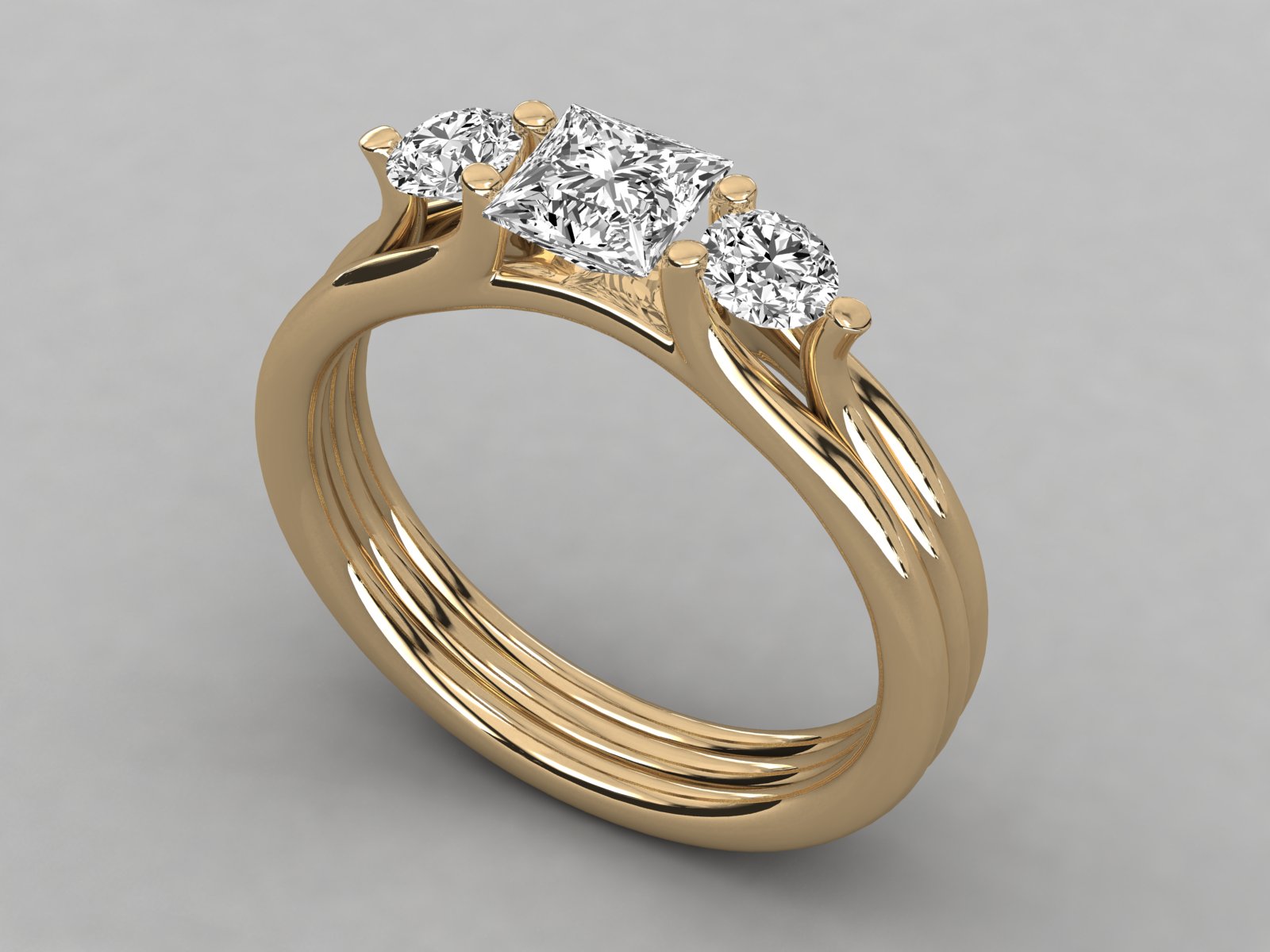 Yellow Gold Ring