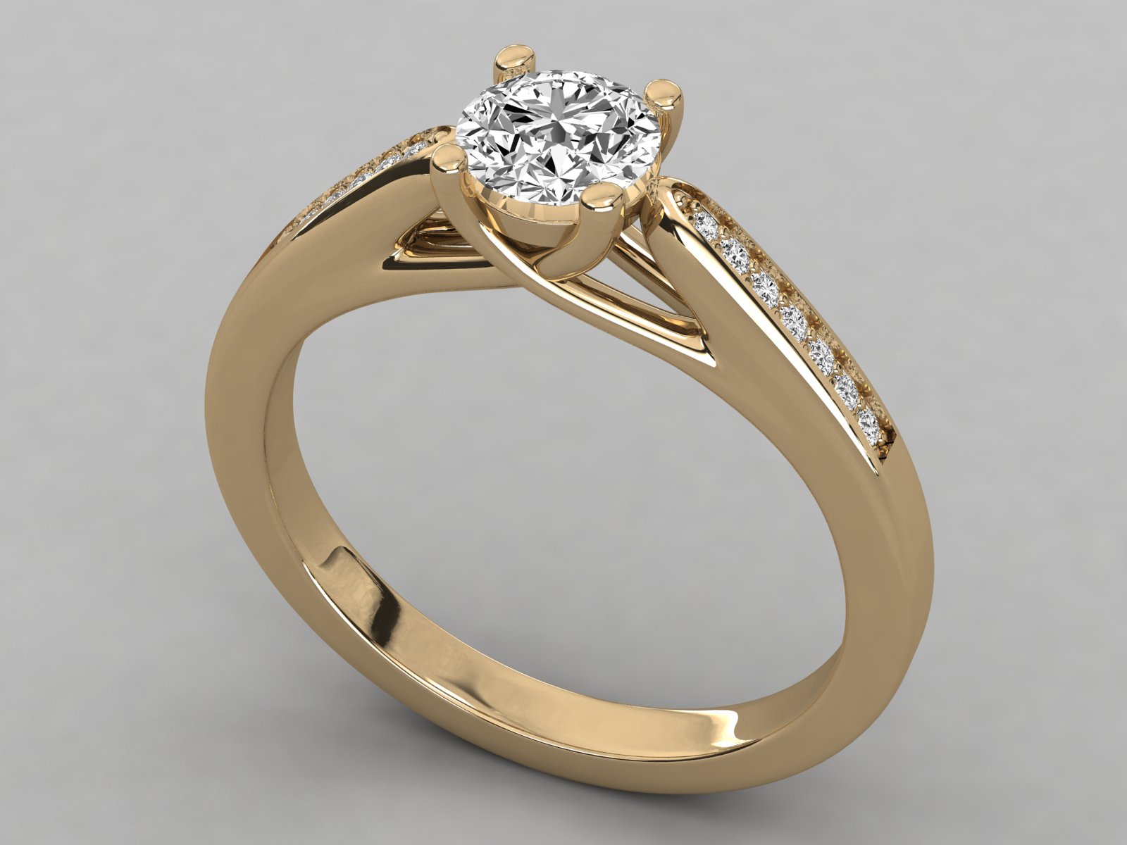 Yellow Gold Ring