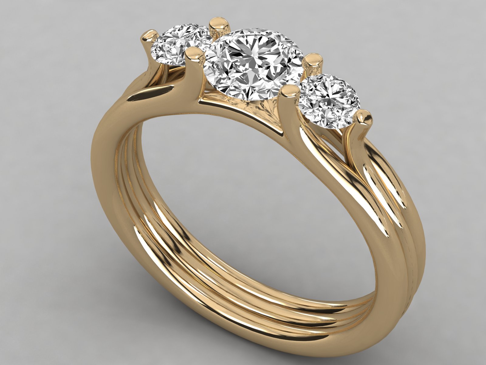 Yellow Gold Ring