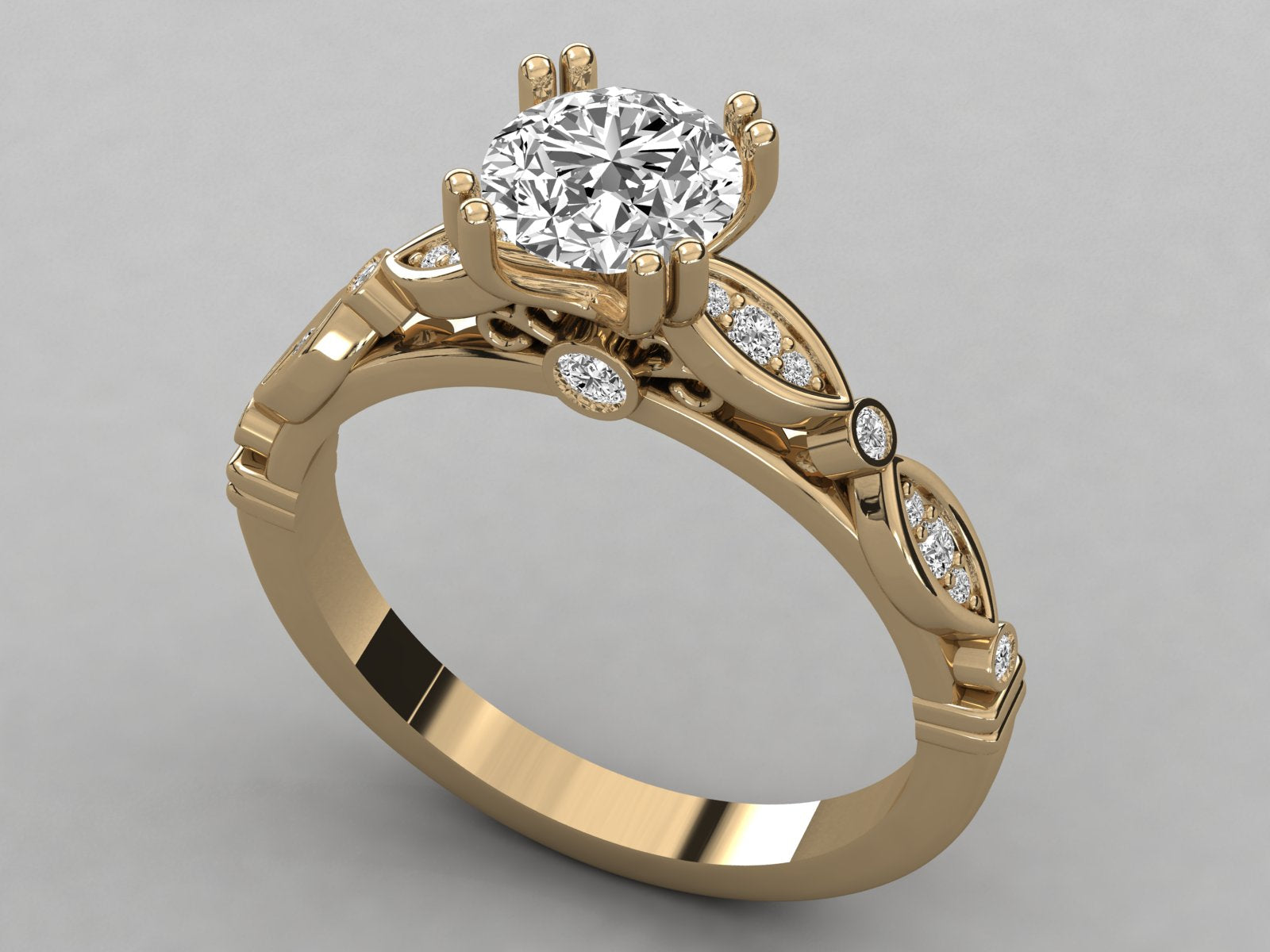 Yellow Gold Ring