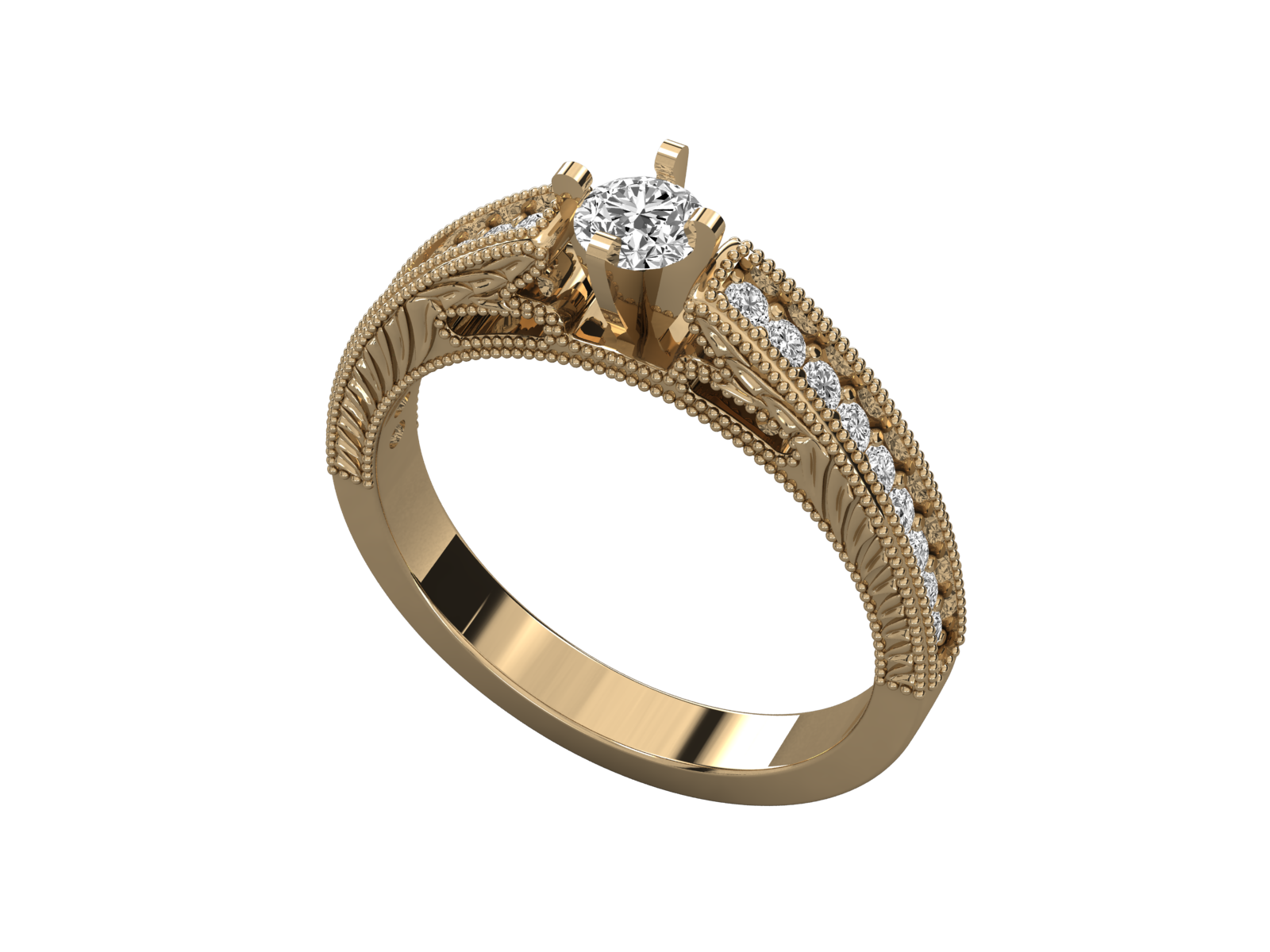 Yellow Gold Ring