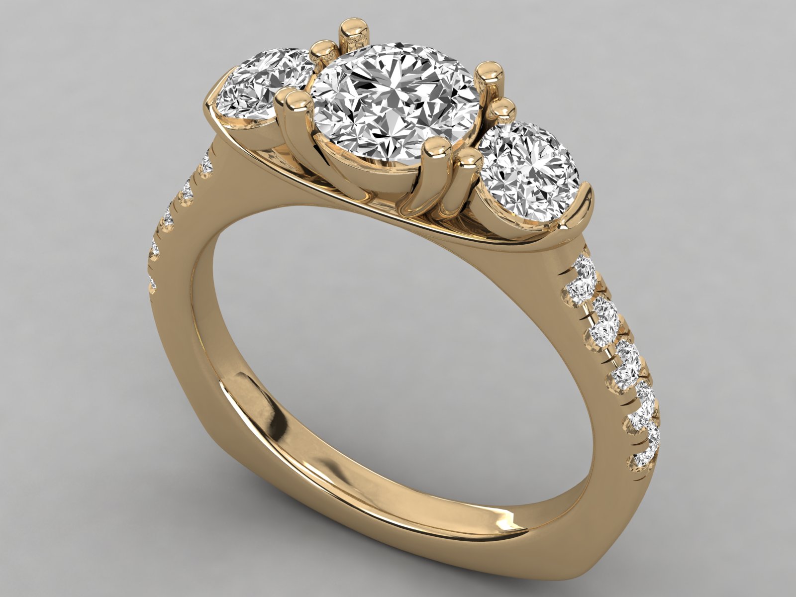 Yellow Gold Ring
