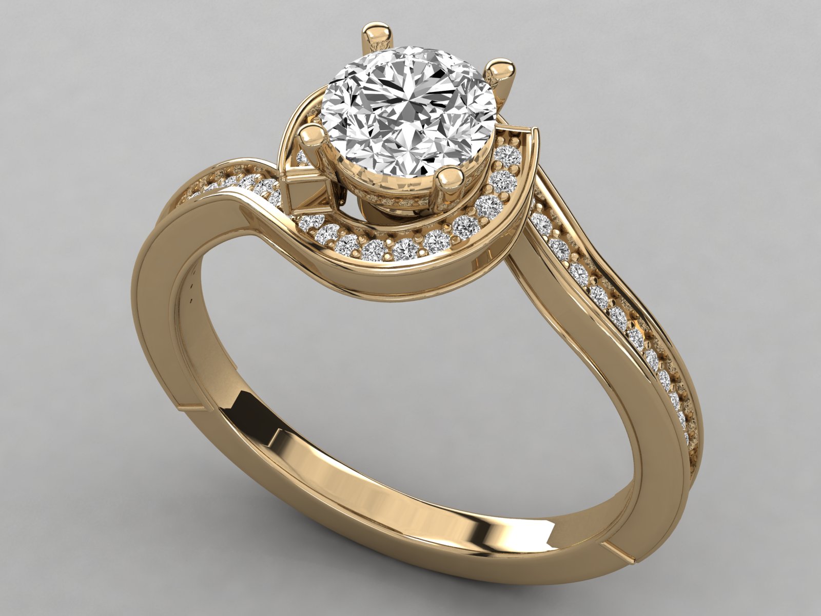 Yellow Gold Ring