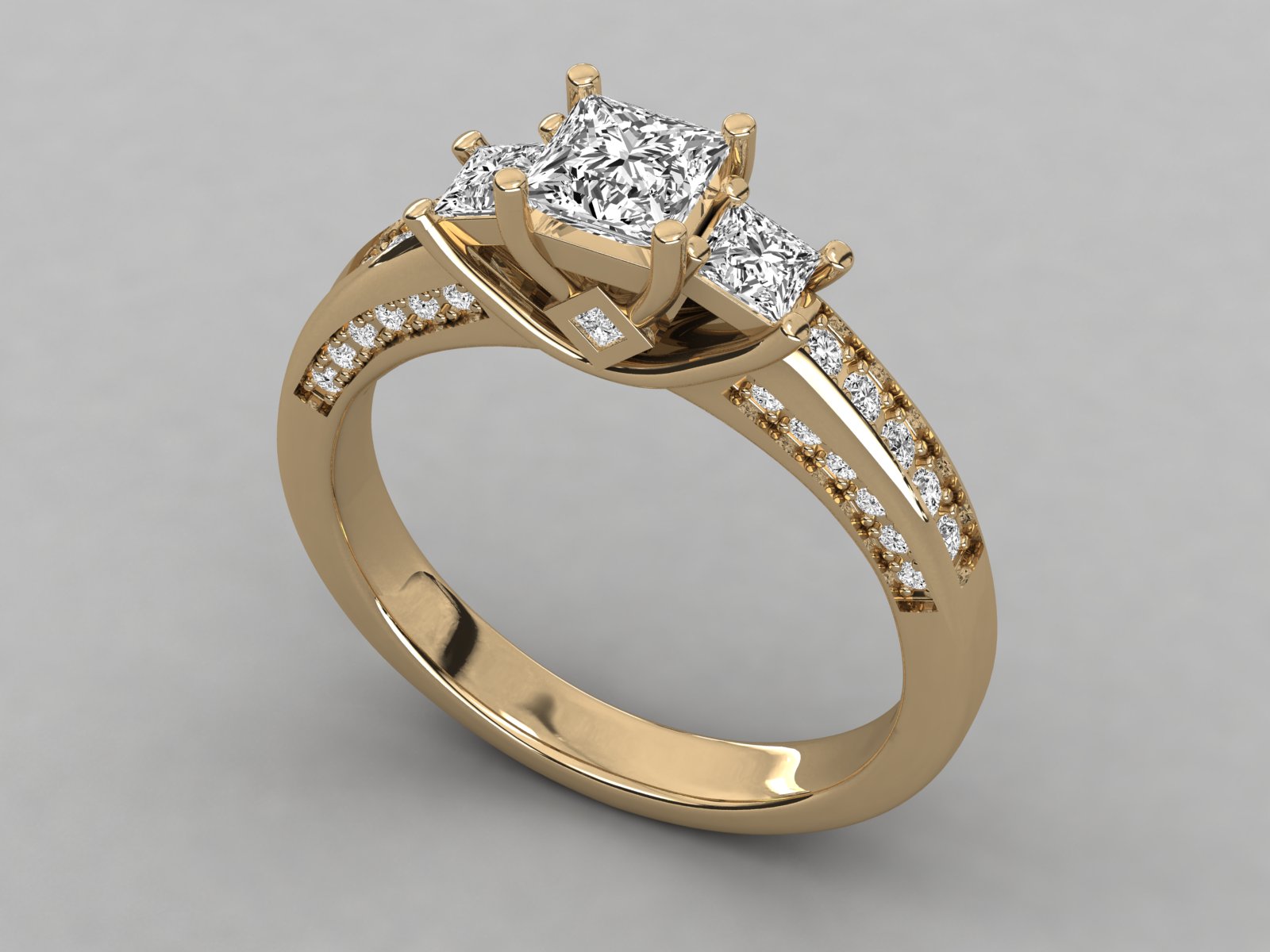 Yellow Gold Ring