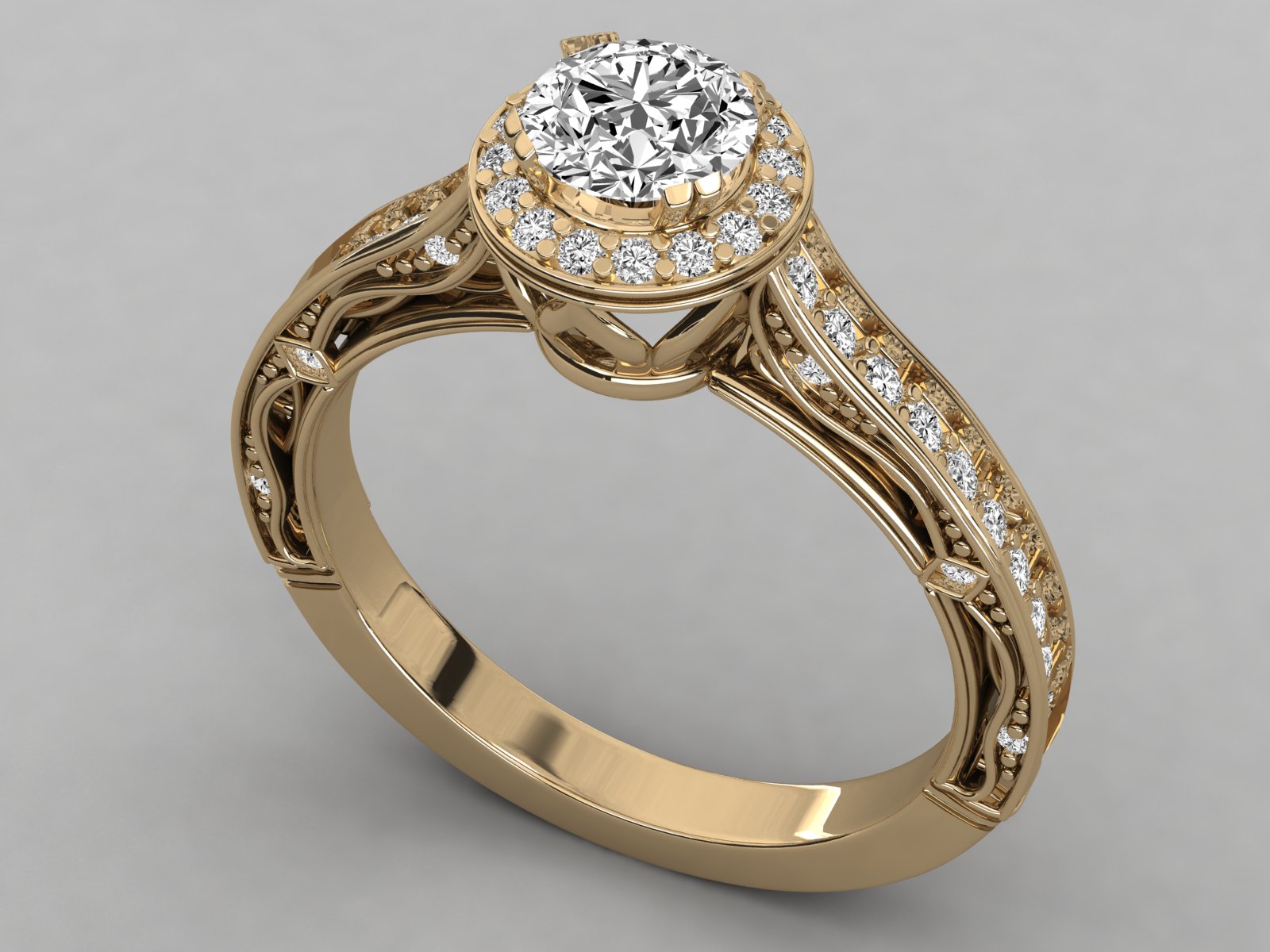 Yellow Gold Ring