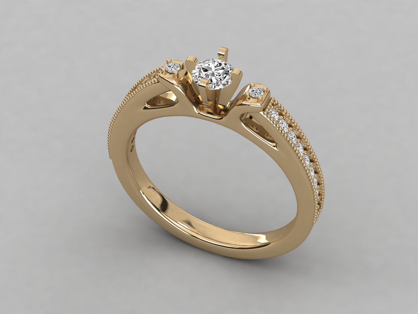 Yellow Gold Ring