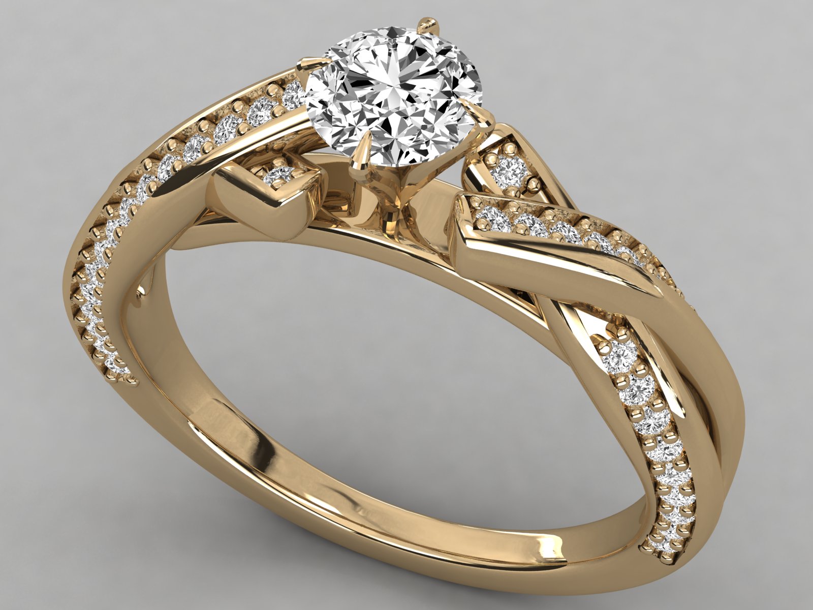 Yellow Gold Ring
